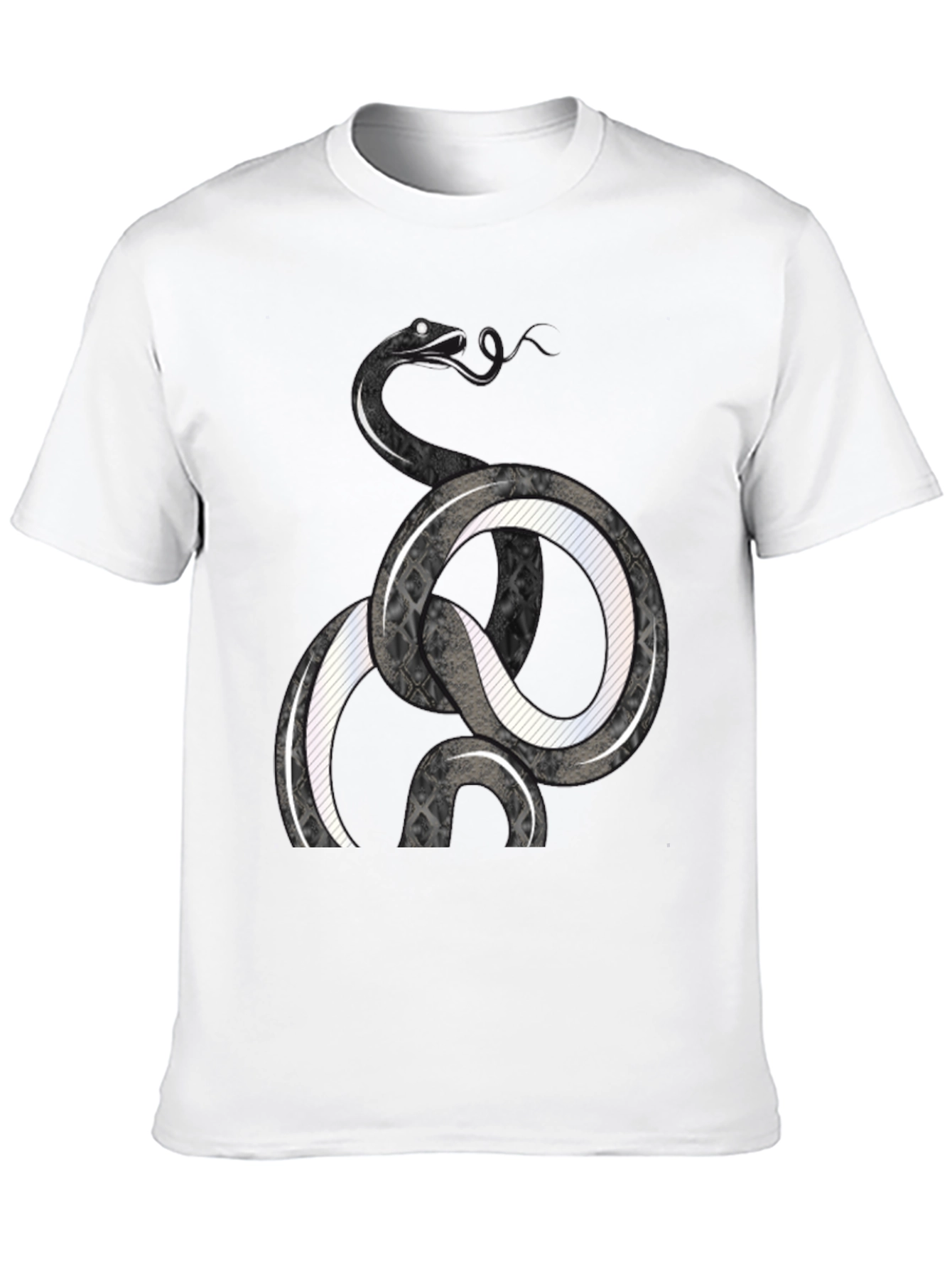 Black Snake Graphic Print Tee view 10