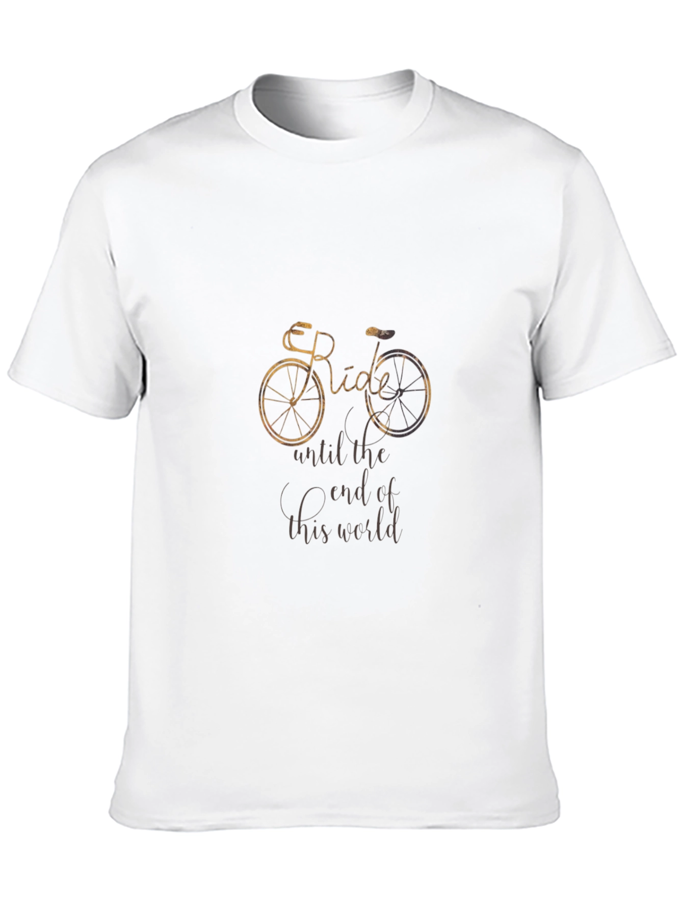 Black Ride Until The End Of The World T-Shirt view 10