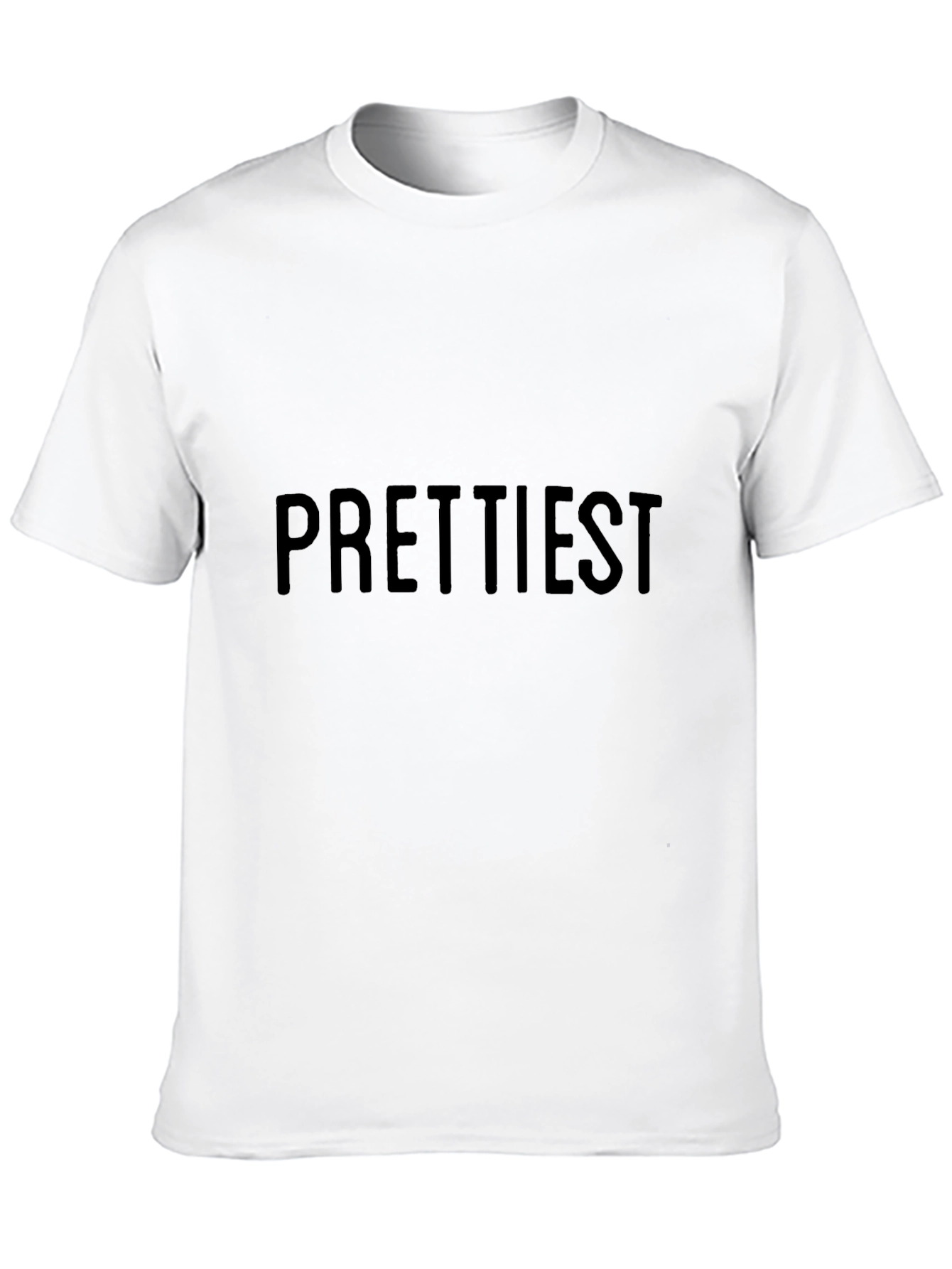 Black Prettiest Black Crew Neck Short Sleeve T-Shirt view 10