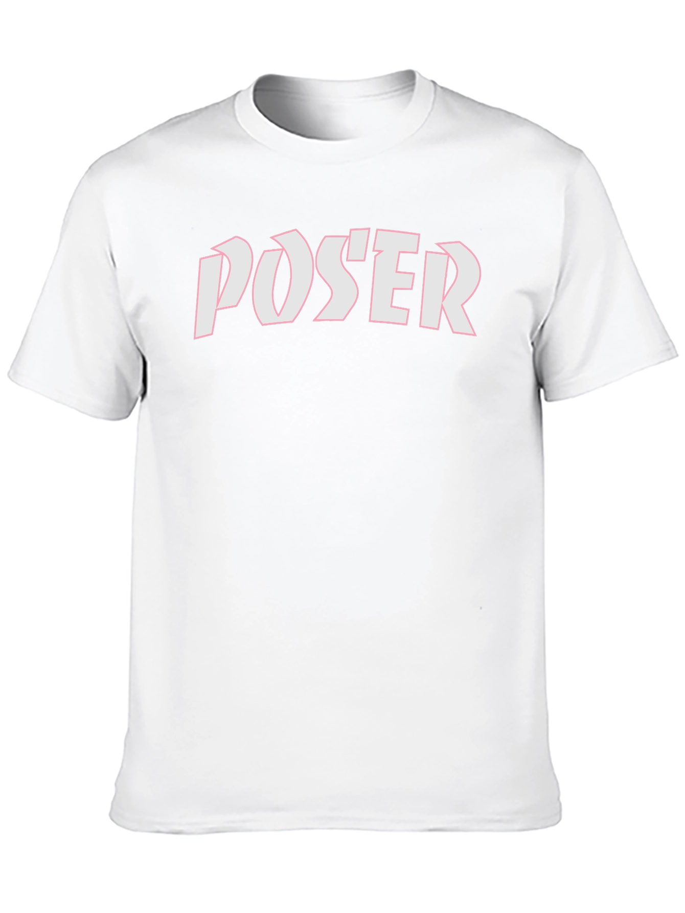 Black Poser Graphic Tee - Bold Statement Shirt view 10
