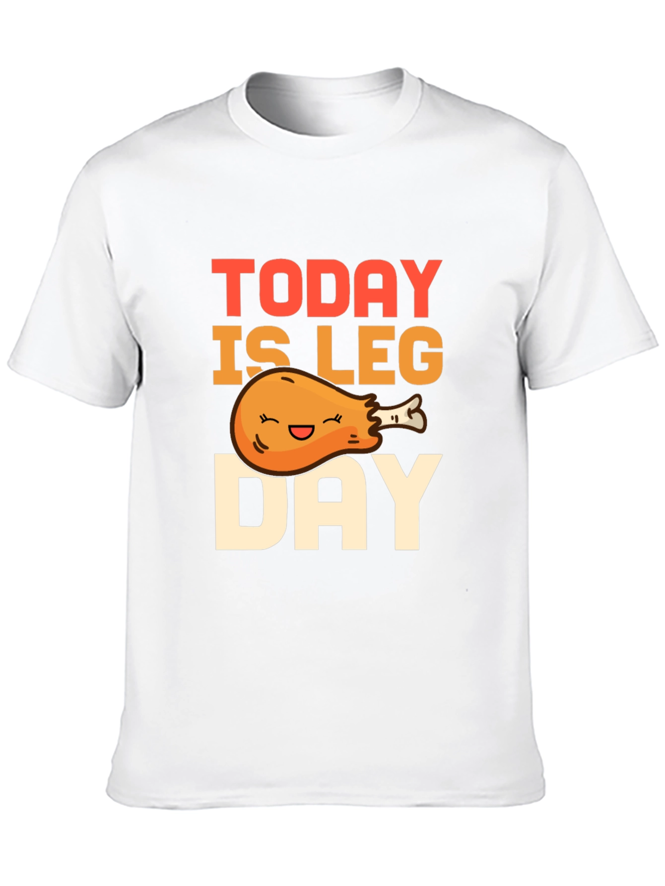 Black Today is Leg Day T-Shirt - Funny Workout Tee view 10
