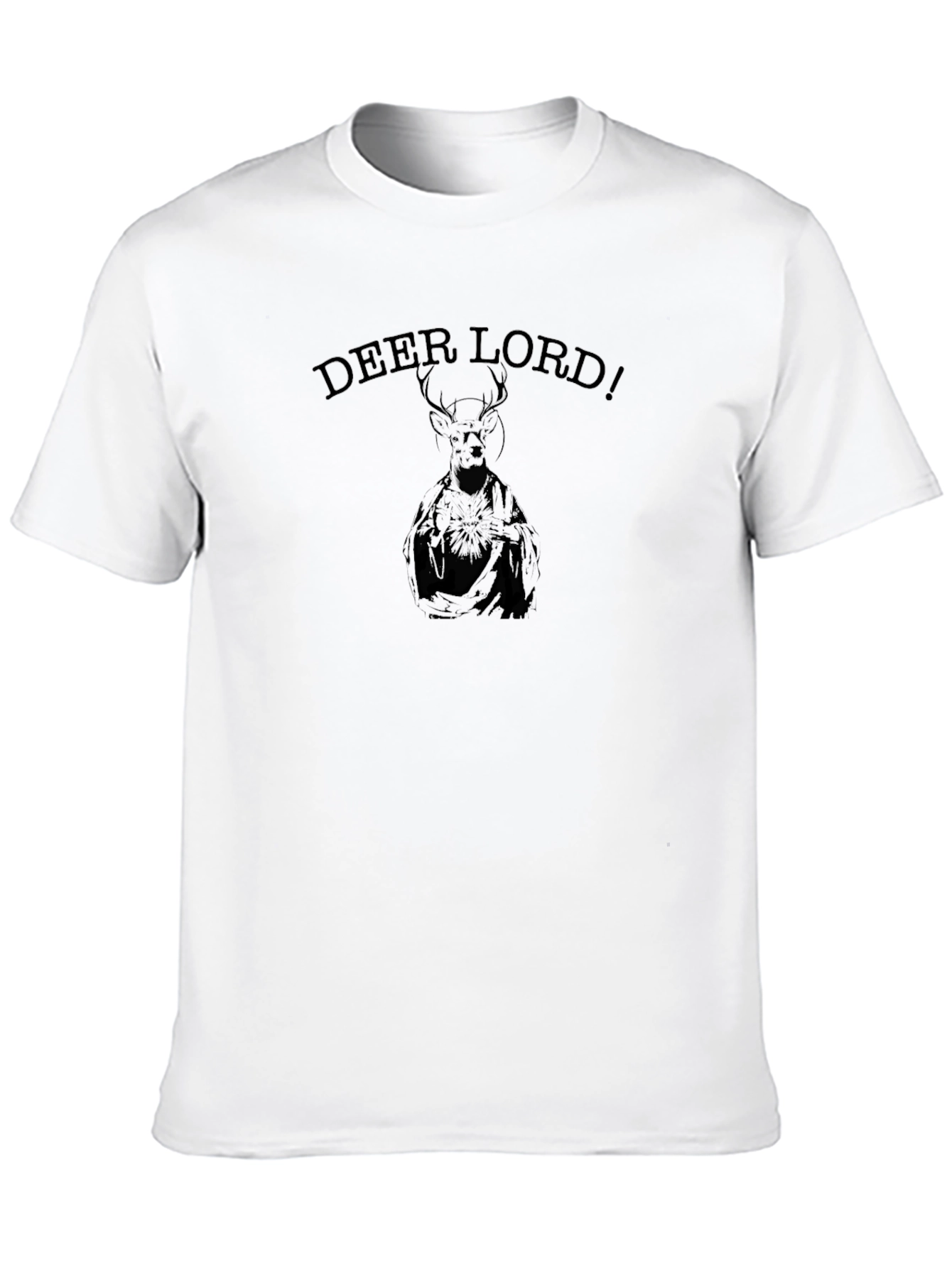Black Deer Lord Black Graphic Tee view 10