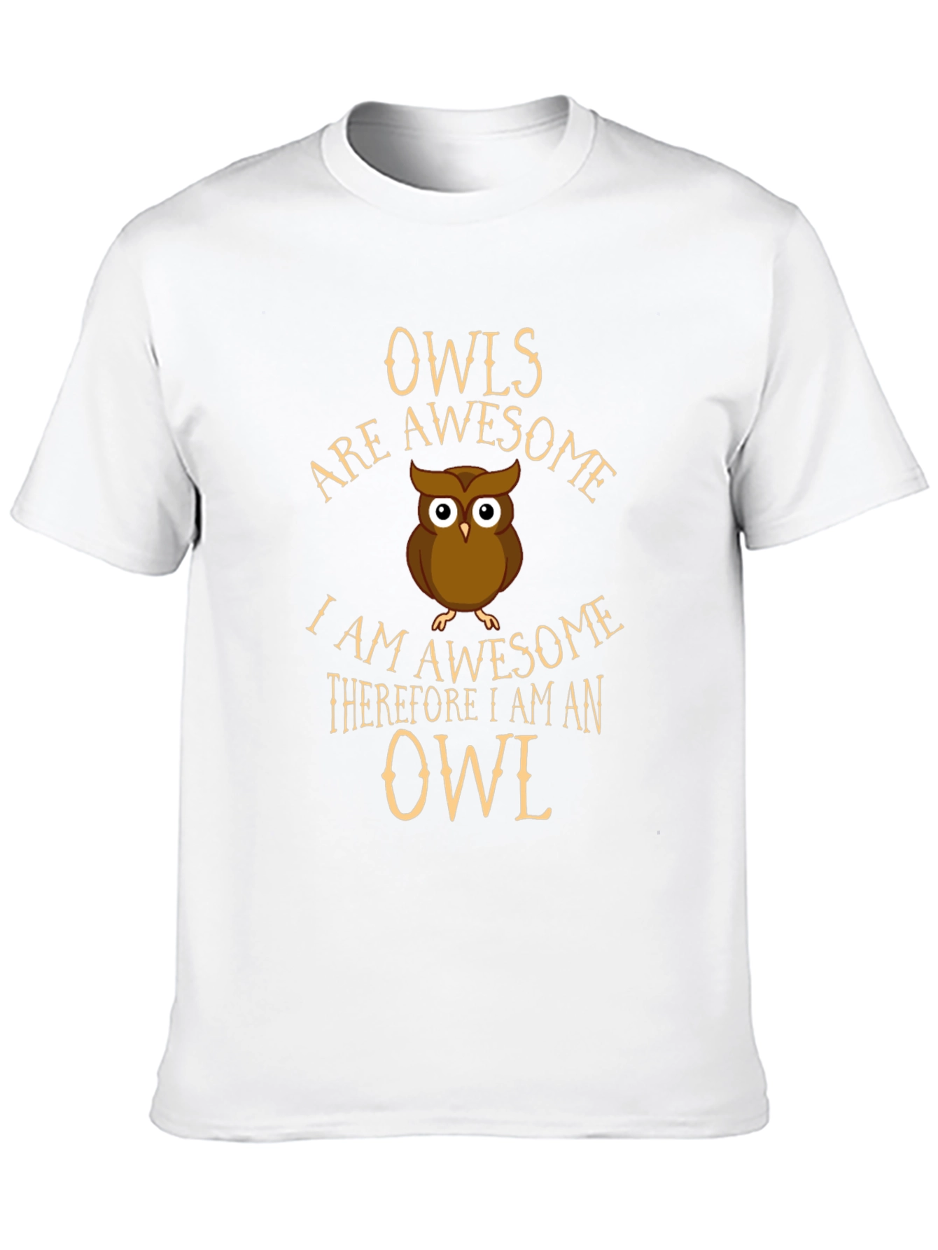 Black Owls Are Awesome Graphic T-Shirt - Unique Design view 10