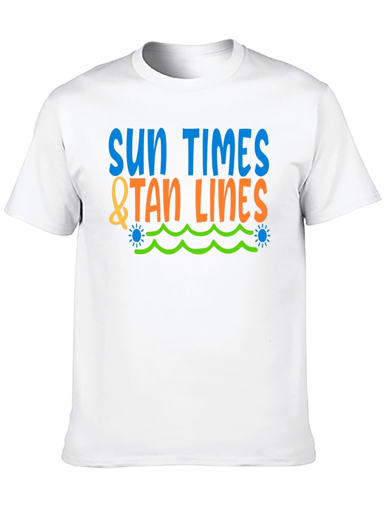 Black Sun Times & Tan Lines Graphic Tee view 10