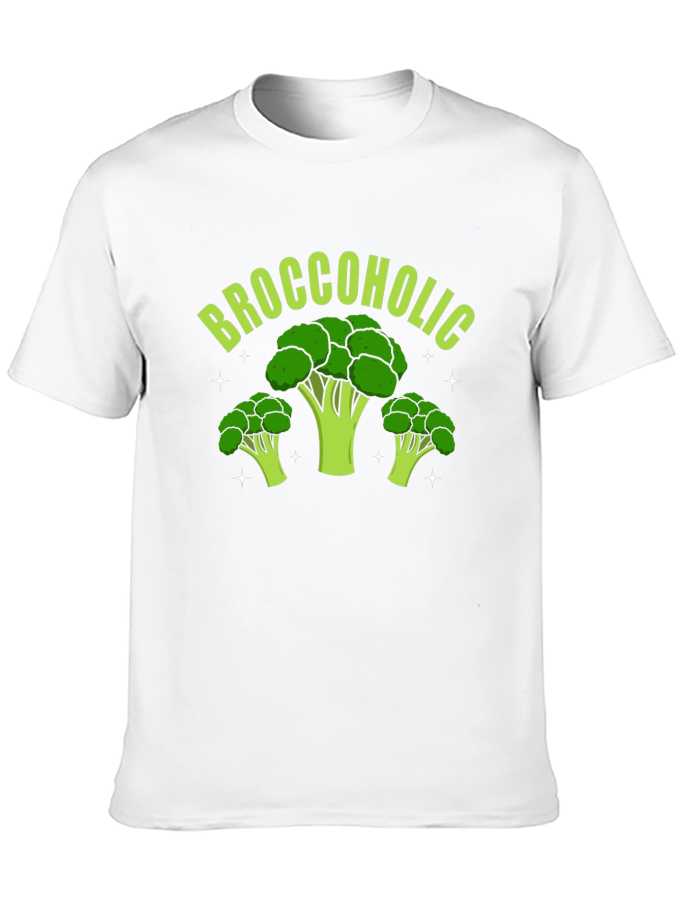 Broccoholic Graphic Tee - Funny Broccoli Lover Shirt - 10