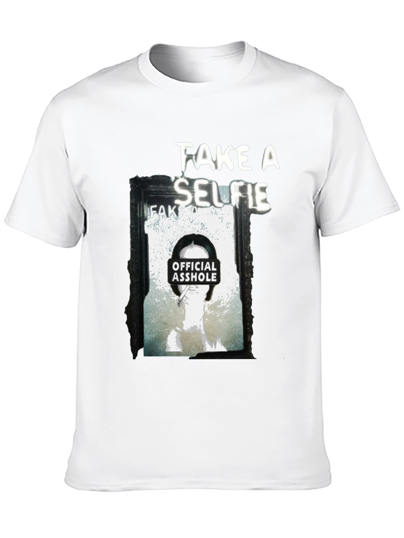 Black Take a Selfie Graphic T-Shirt view 10