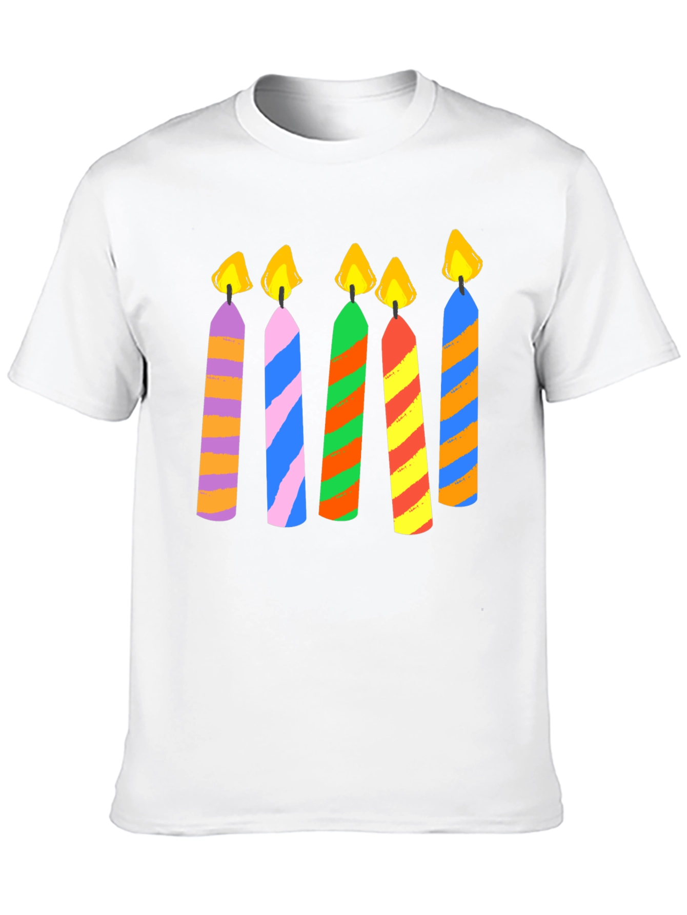 Black Candle Graphic Black T-Shirt view 10