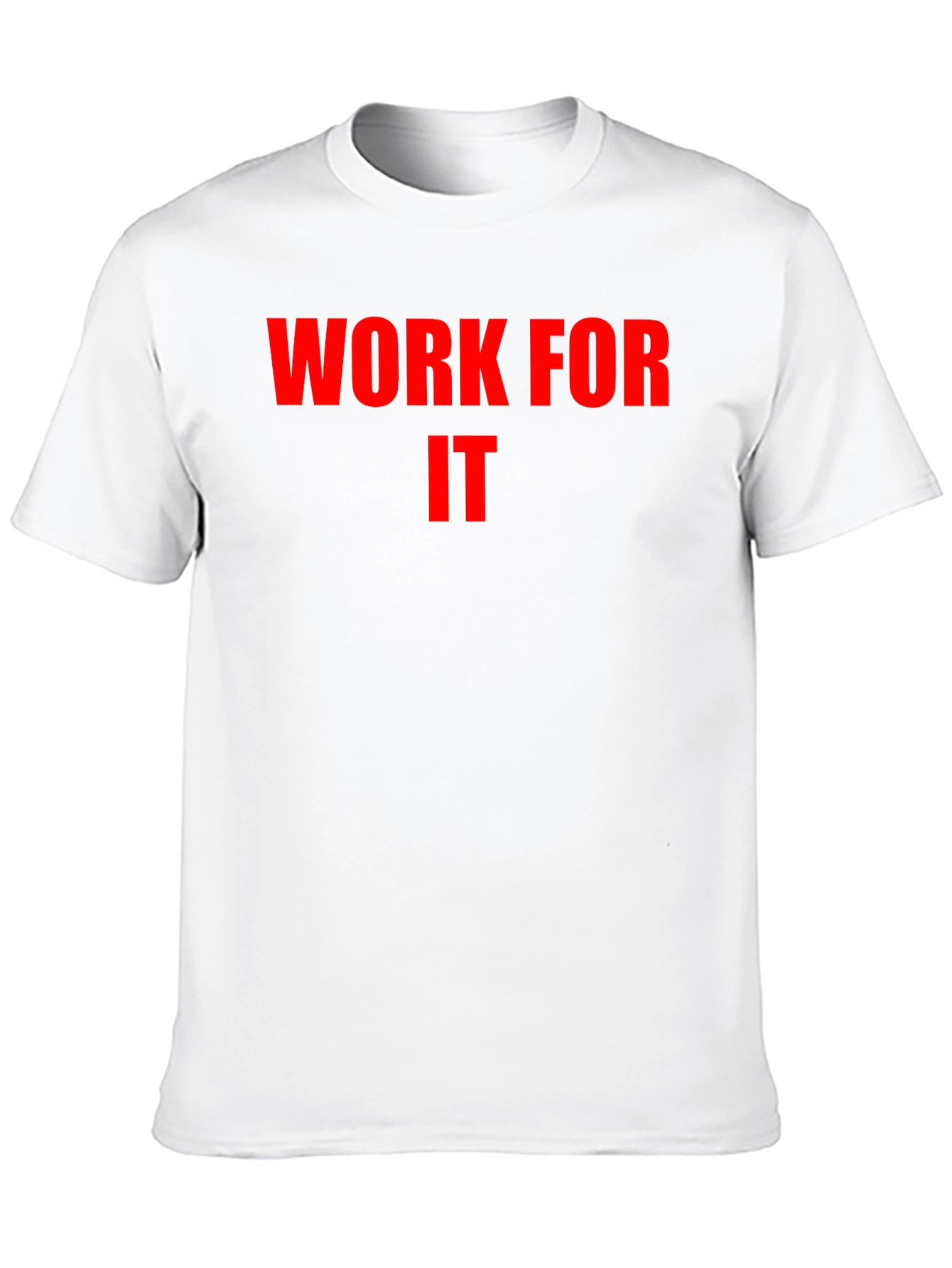 Black Work For It Graphic Tee - Motivational Shirt view 10