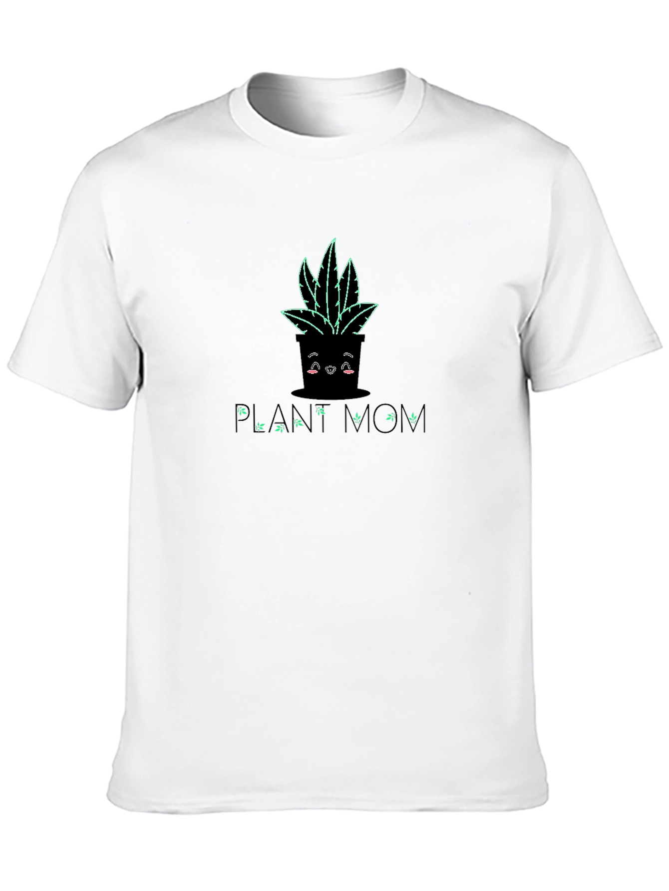 Black Plant Mom Graphic T-Shirt view 10