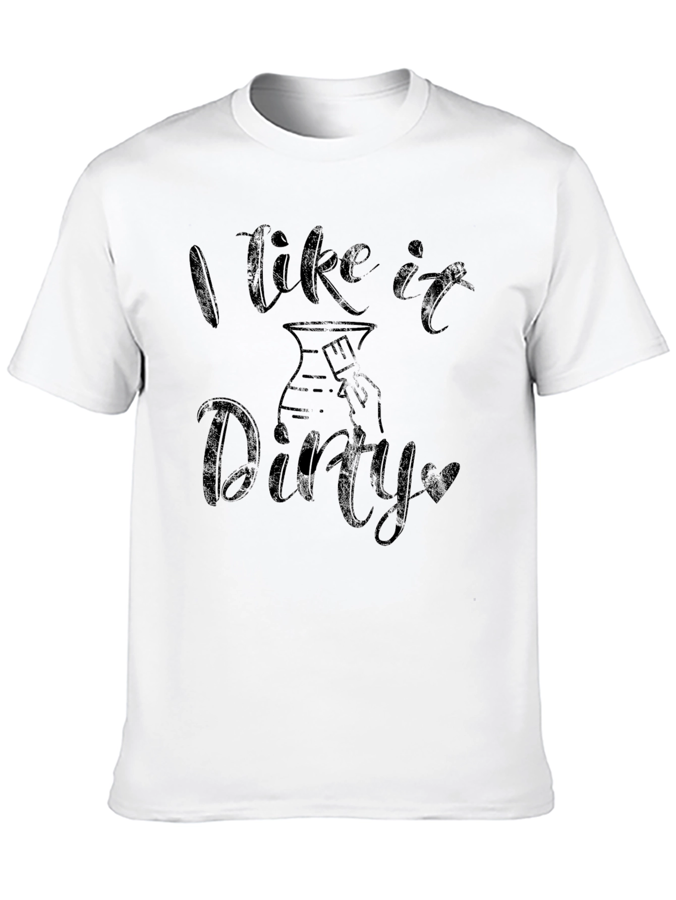 Black I Like it Dirty - Pottery T-Shirt view 10