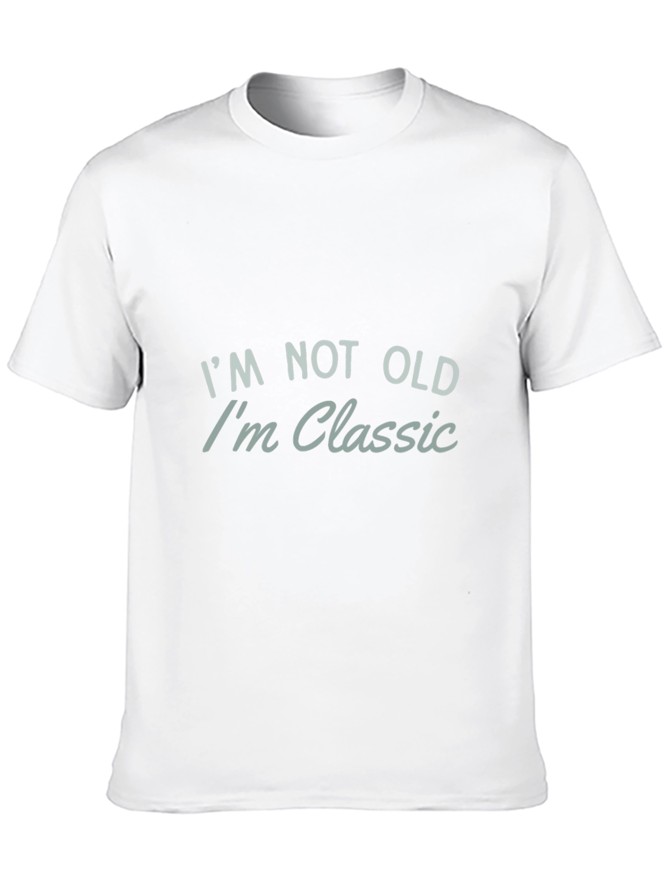Black Funny I'm Not Old I'm Classic Black T-Shirt view 10