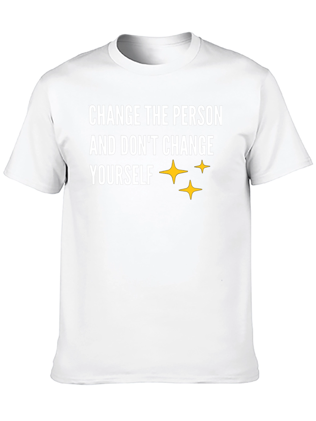 Black Change the Person Graphic T-Shirt view 10