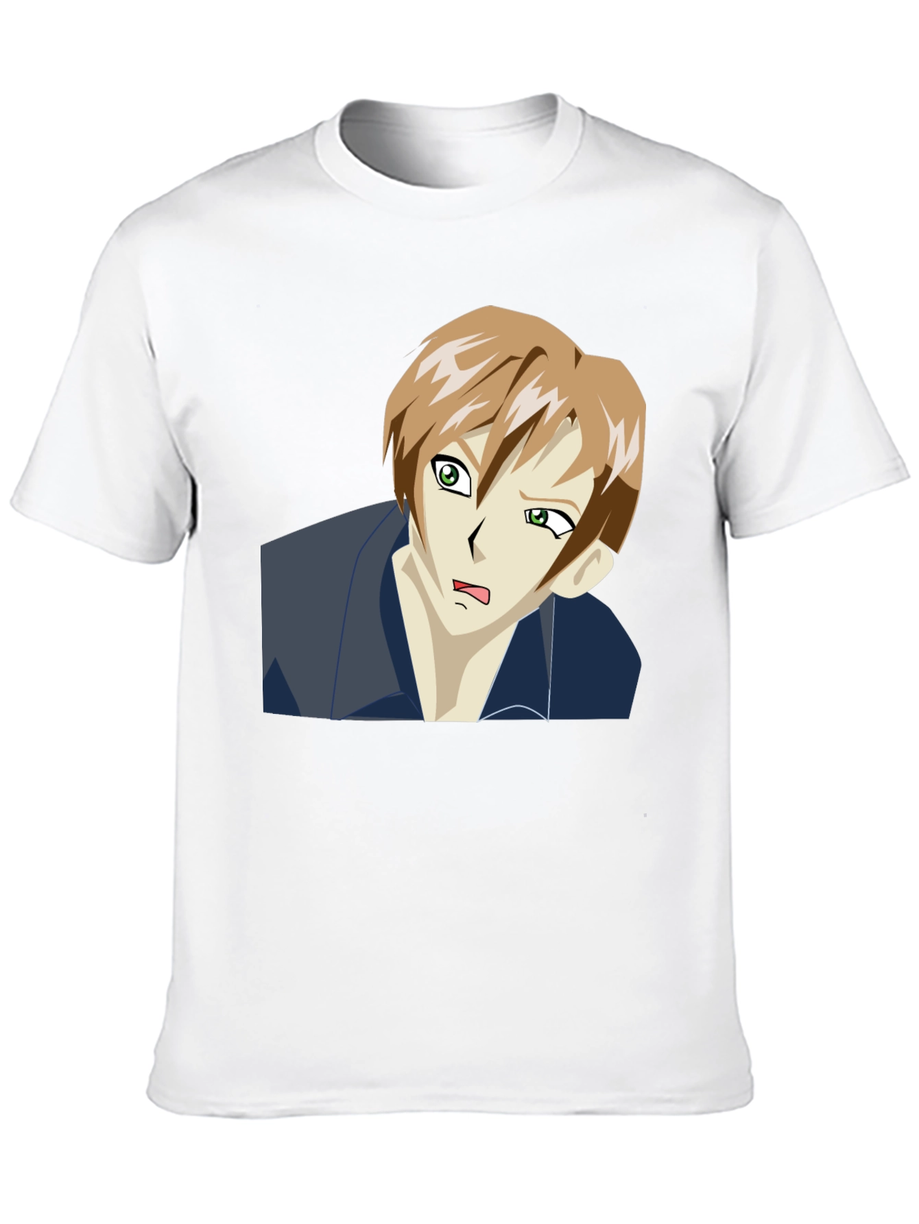 Black Anime Character T-Shirt - Classic Black Tee view 10