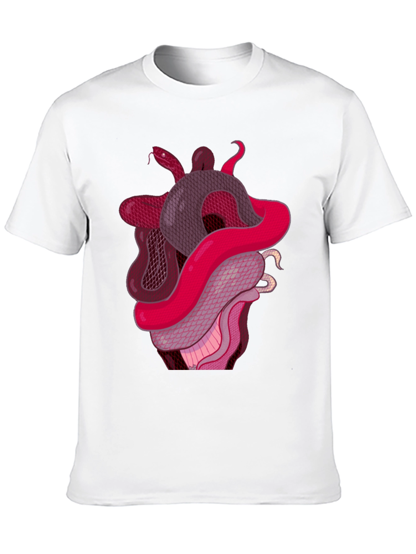 Black Snake Heart Graphic Tee - Stylish Black T-Shirt view 10