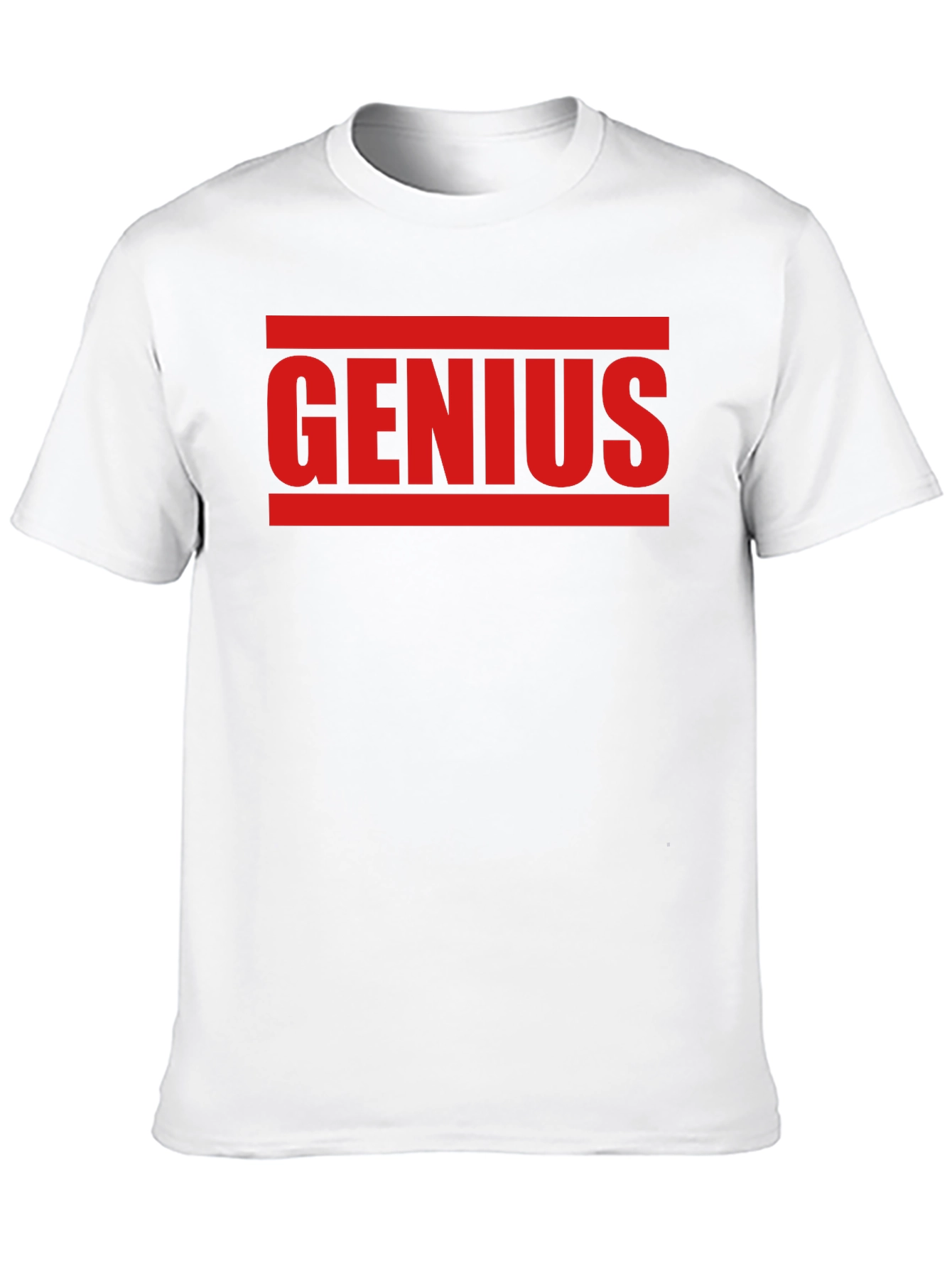Black Genius Graphic Tee - Bold Statement T-Shirt view 10