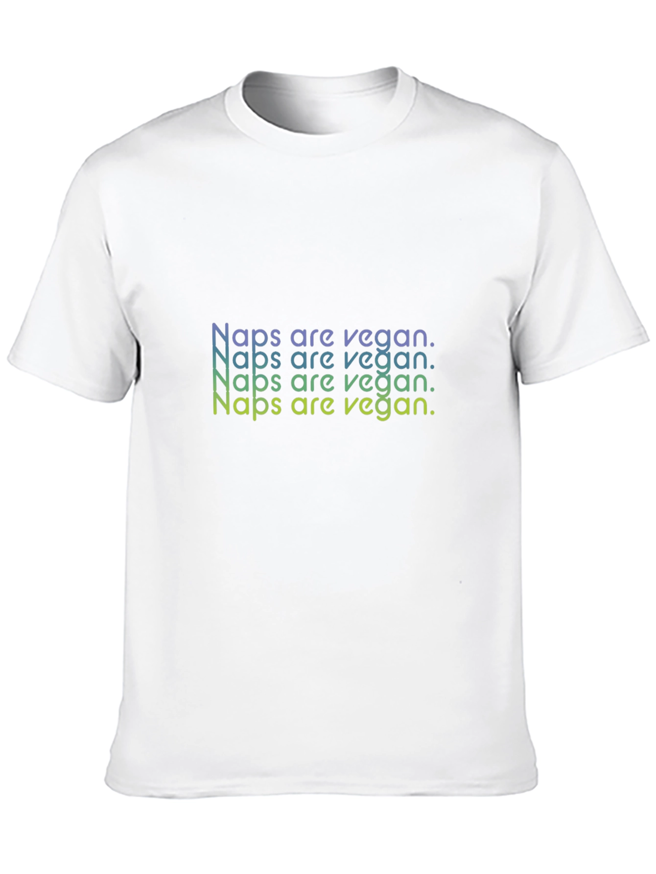 Black Naps Are Vegan Graphic Tee - Casual Comfort view 10