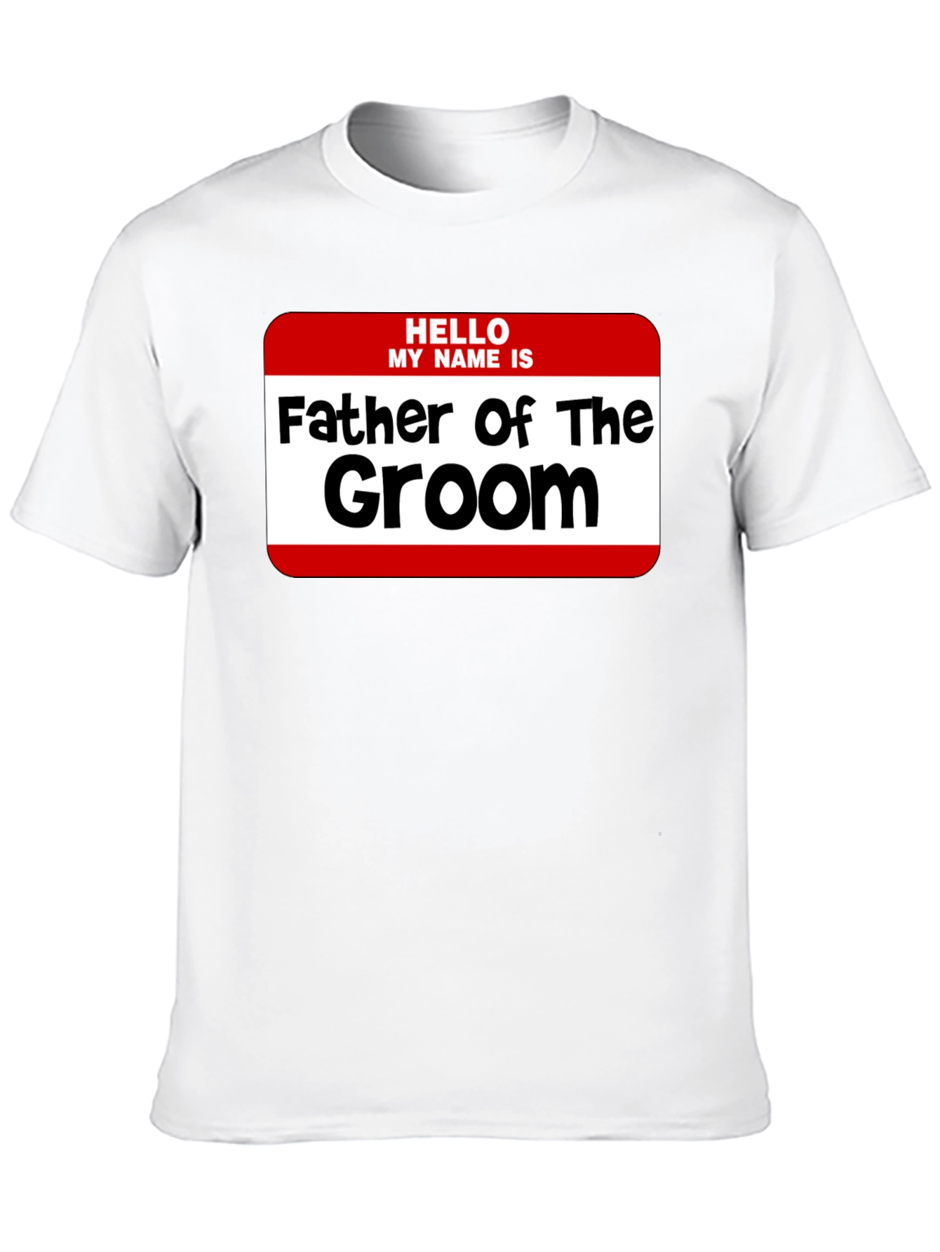 Father of the Groom T-Shirt - Wedding Party Tee - 10