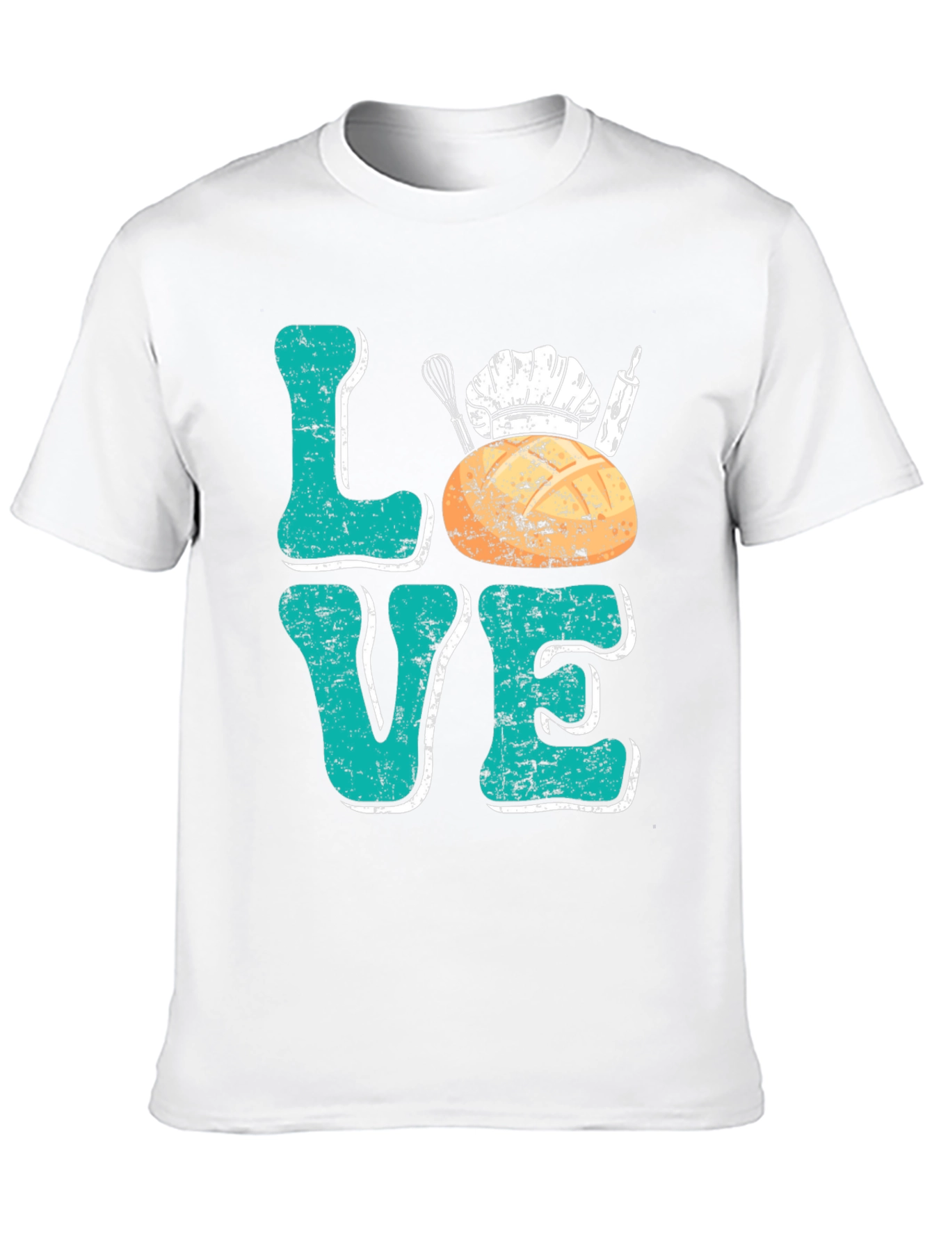 Black Love Baking T-Shirt - Baker Chef Gift Tee view 10