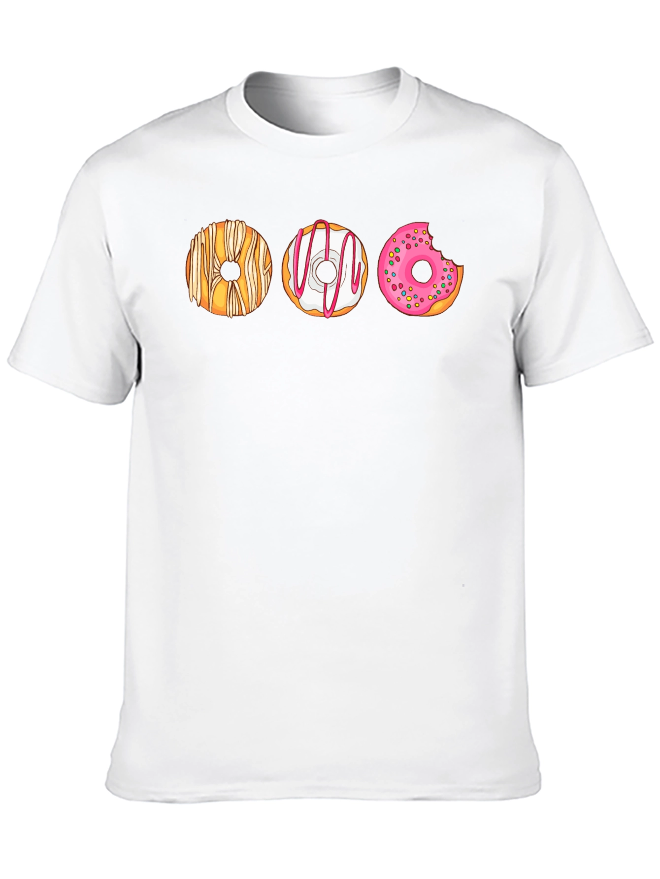 Black Donut Graphic T-Shirt - Sweet Tooth Fashion view 10