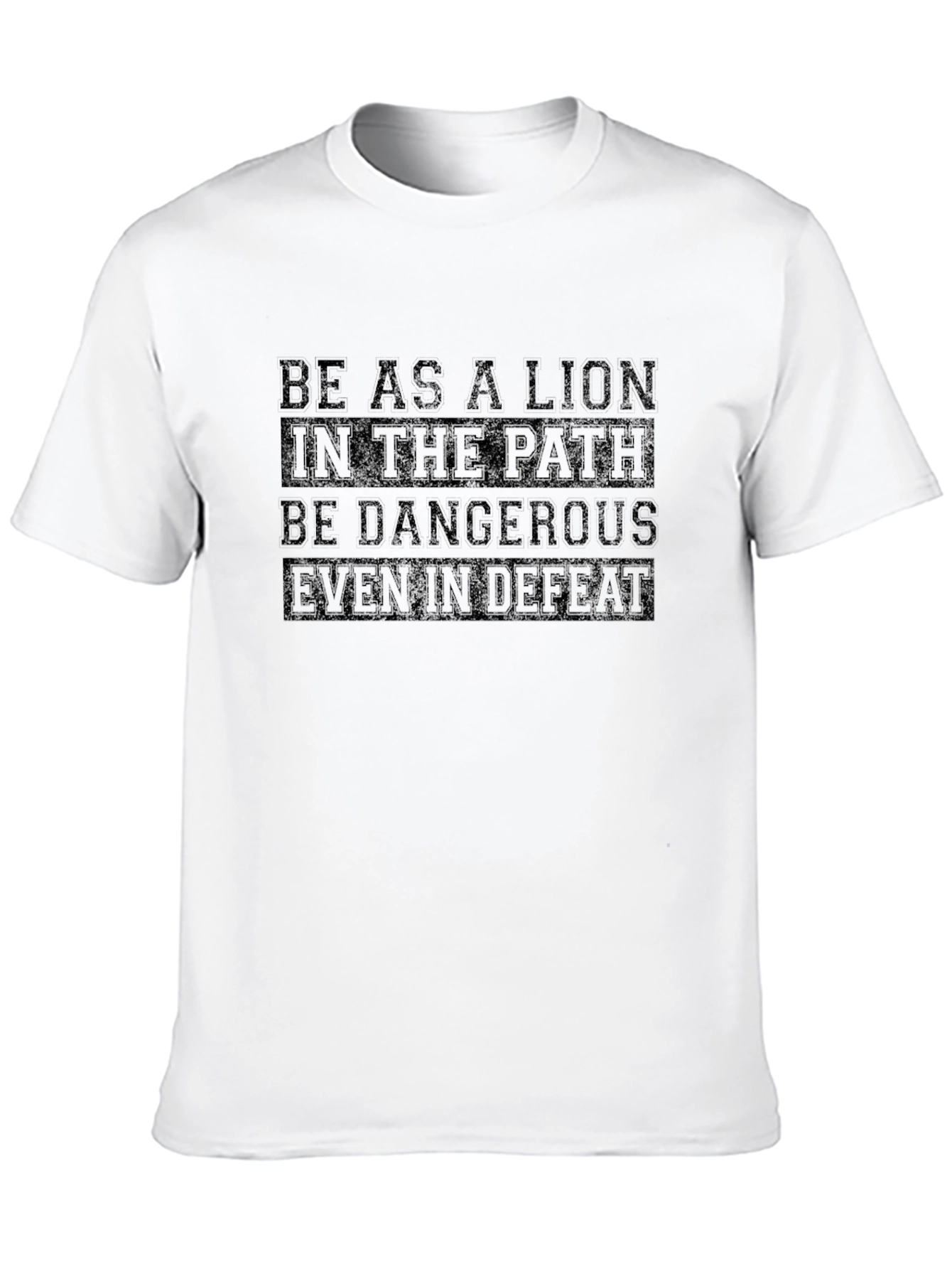 Black Lion's Path Graphic Tee - Be Dangerous in Defeat view 10