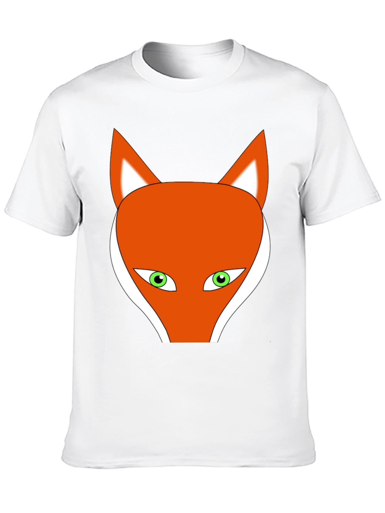 Black Fox Graphic Tee - Black Cotton Blend Shirt view 10