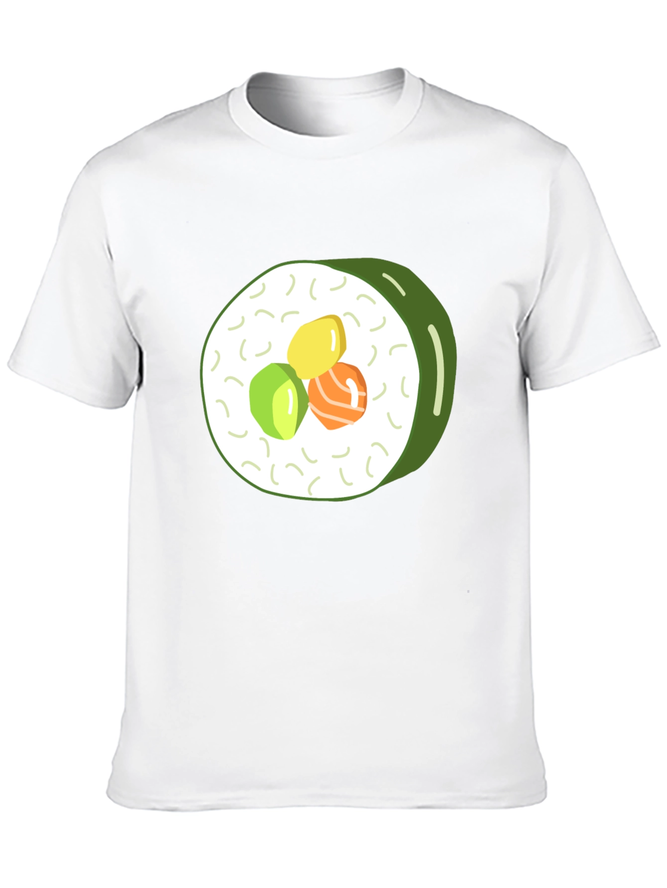 Black Sushi Roll Graphic Tee - Casual Comfort view 10