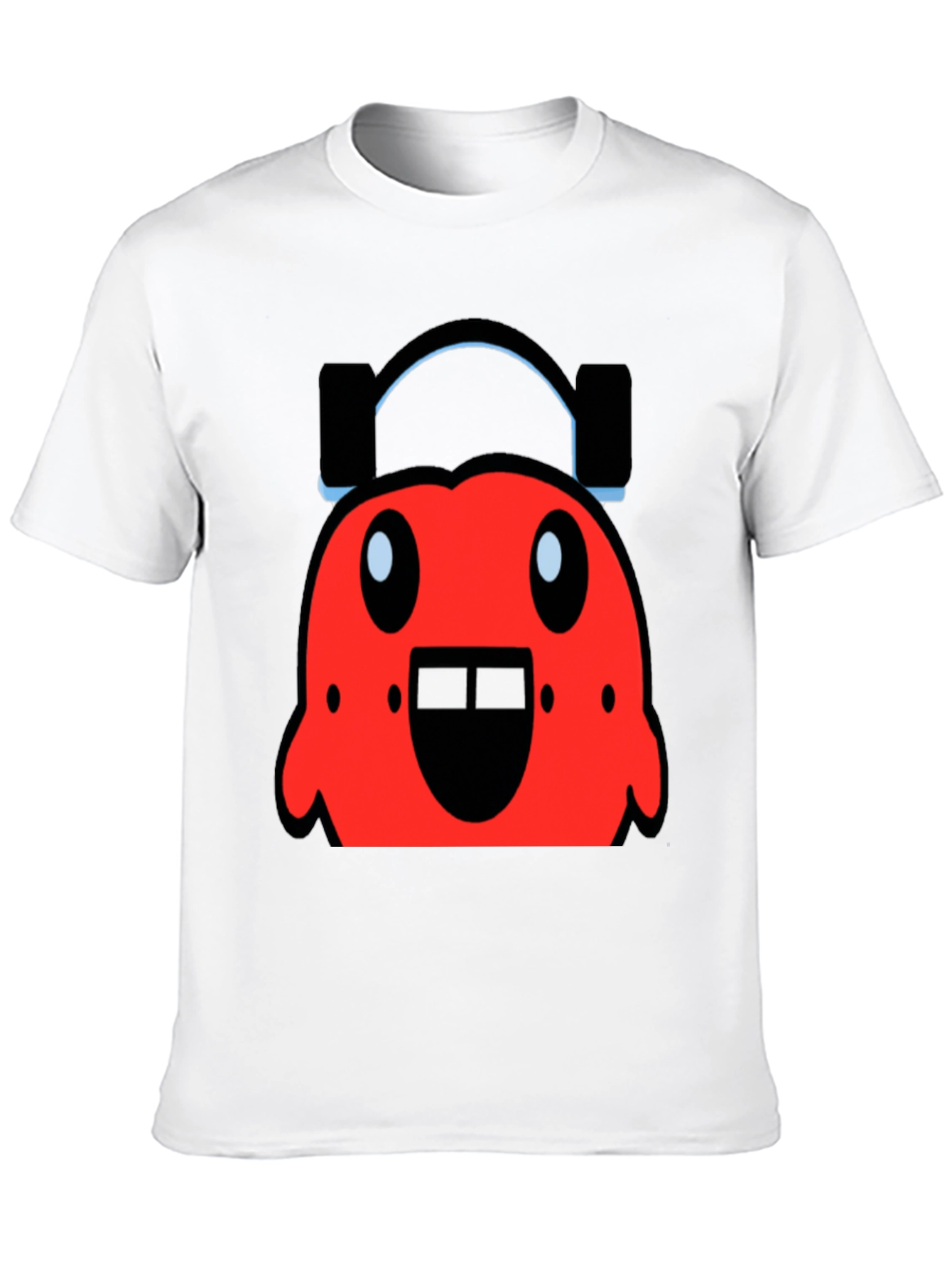 Black Red Monster Graphic Tee view 10