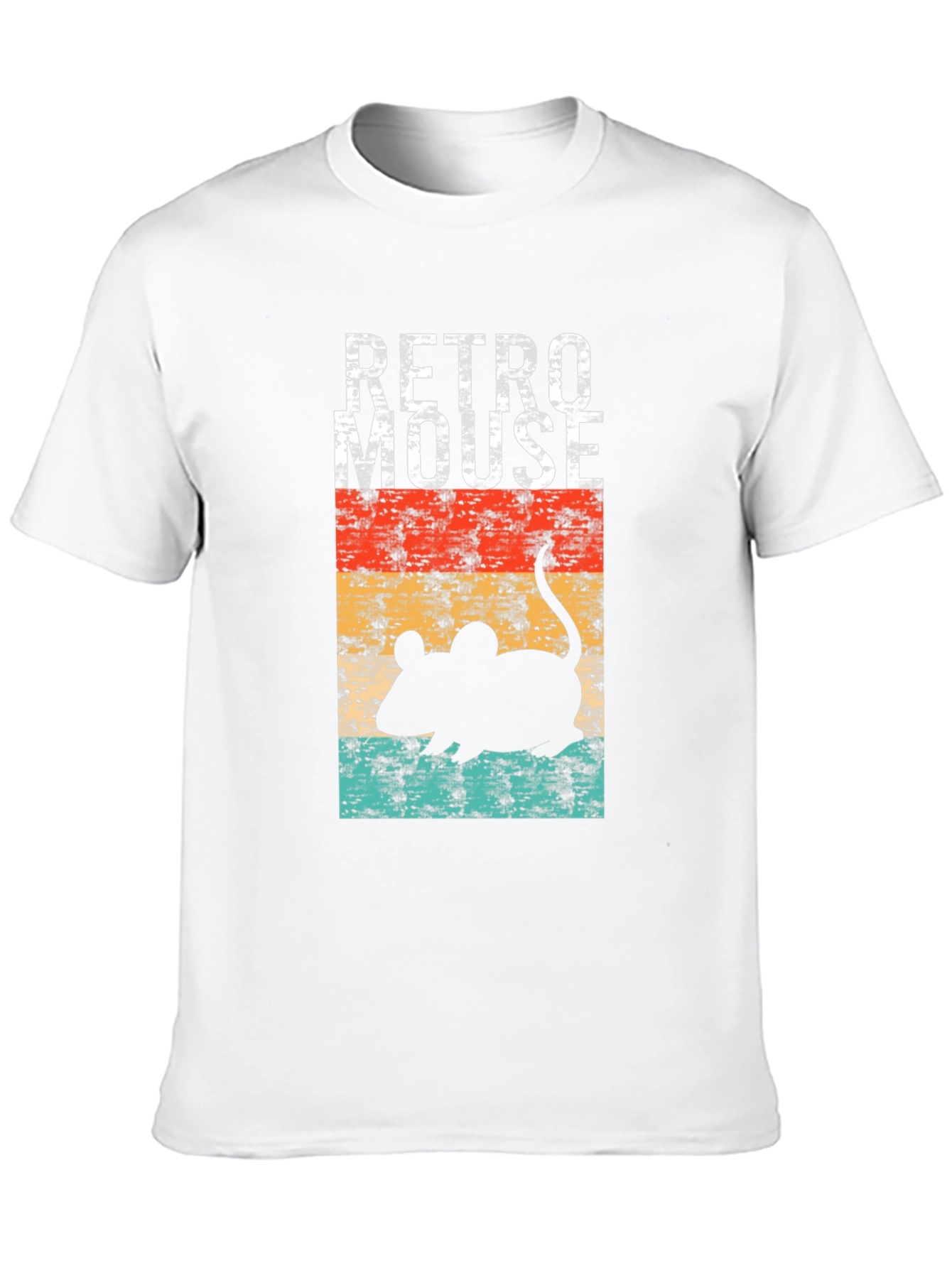 Black Retro Mouse Graphic T-Shirt view 10