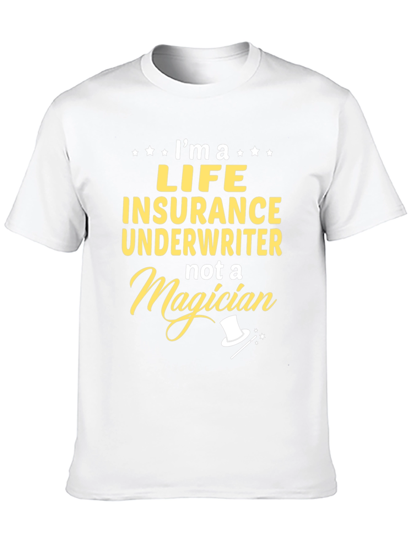 Black Life Insurance Underwriter Funny T-Shirt view 10