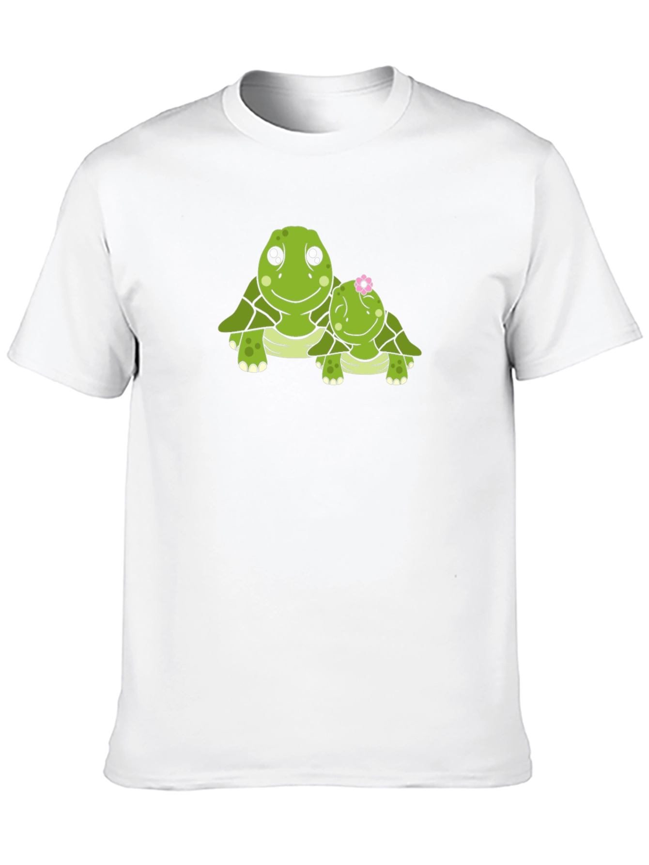 Black Turtle Mom & Baby Black Graphic Tee view 10