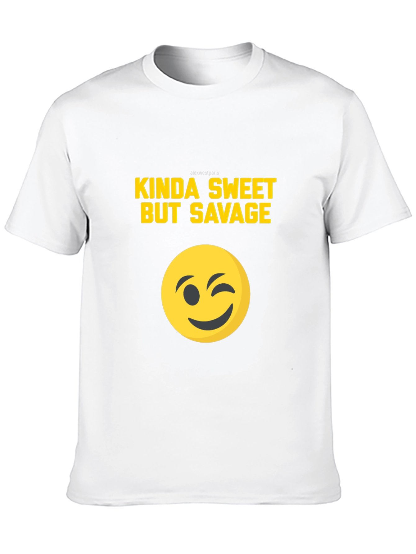 Black Kinda Sweet But Savage Graphic Tee - Black T-Shirt view 10