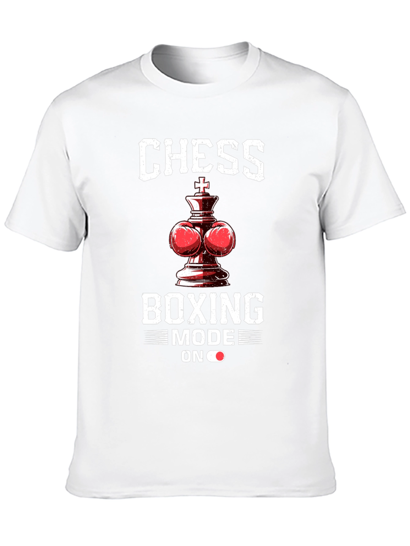 Black Chess Boxing Mode On T-Shirt - Unique Design view 10