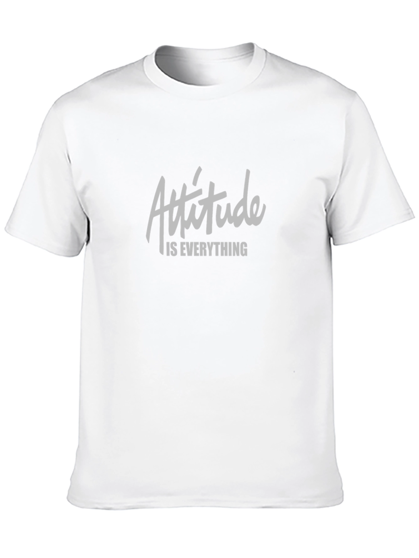 Black Attitude Is Everything Graphic Tee - Premium Comfort view 10