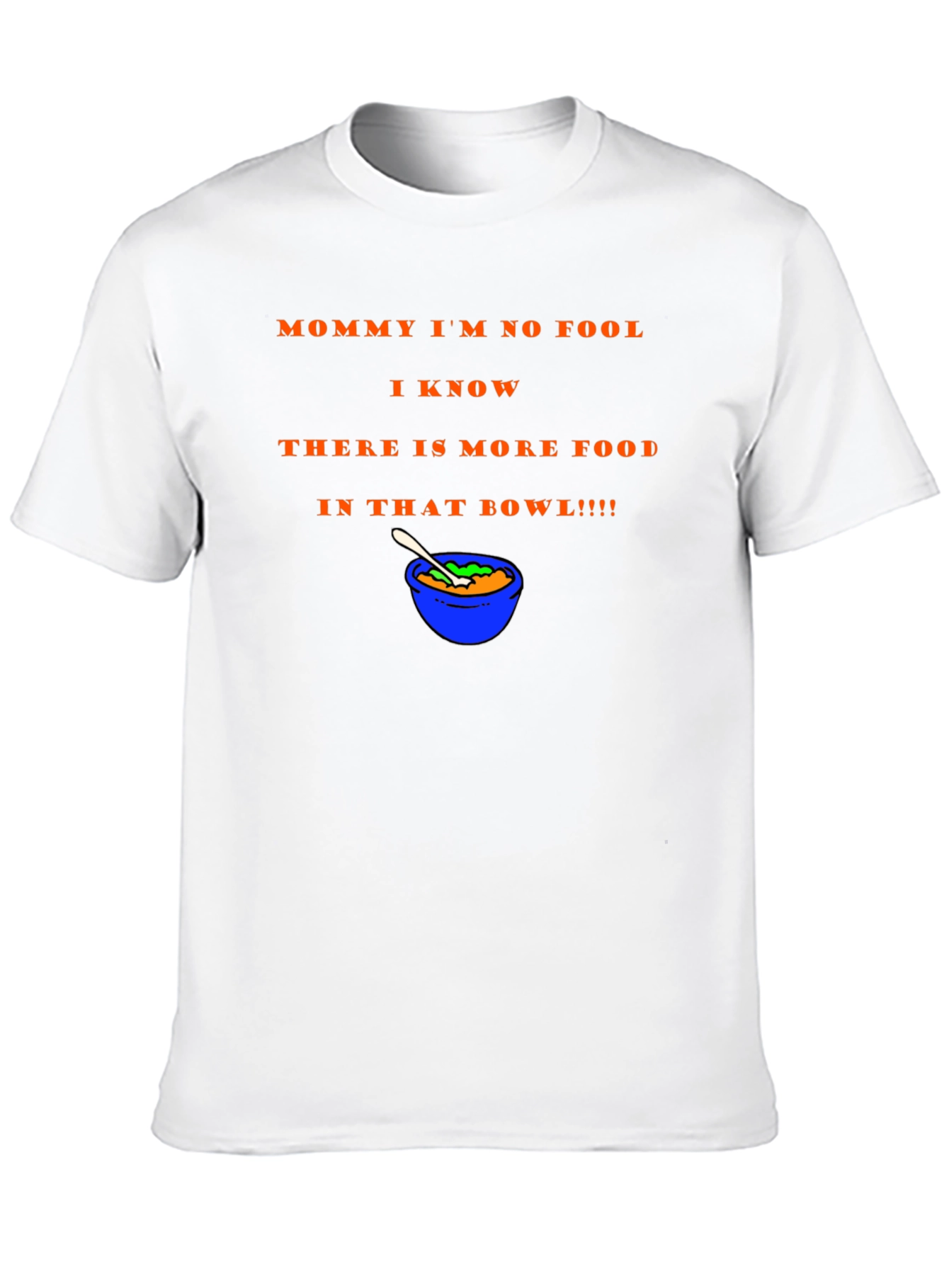 Black Funny 'More Food' Graphic Tee view 10