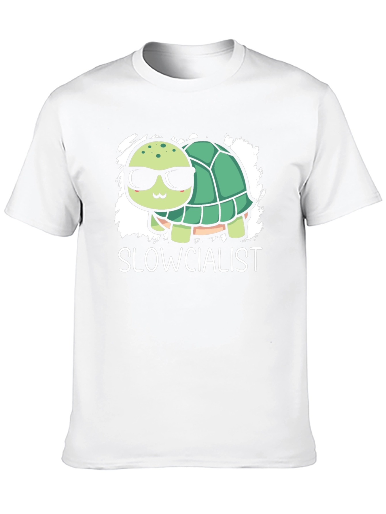 Black Slowcialist Turtle Graphic T-Shirt view 10
