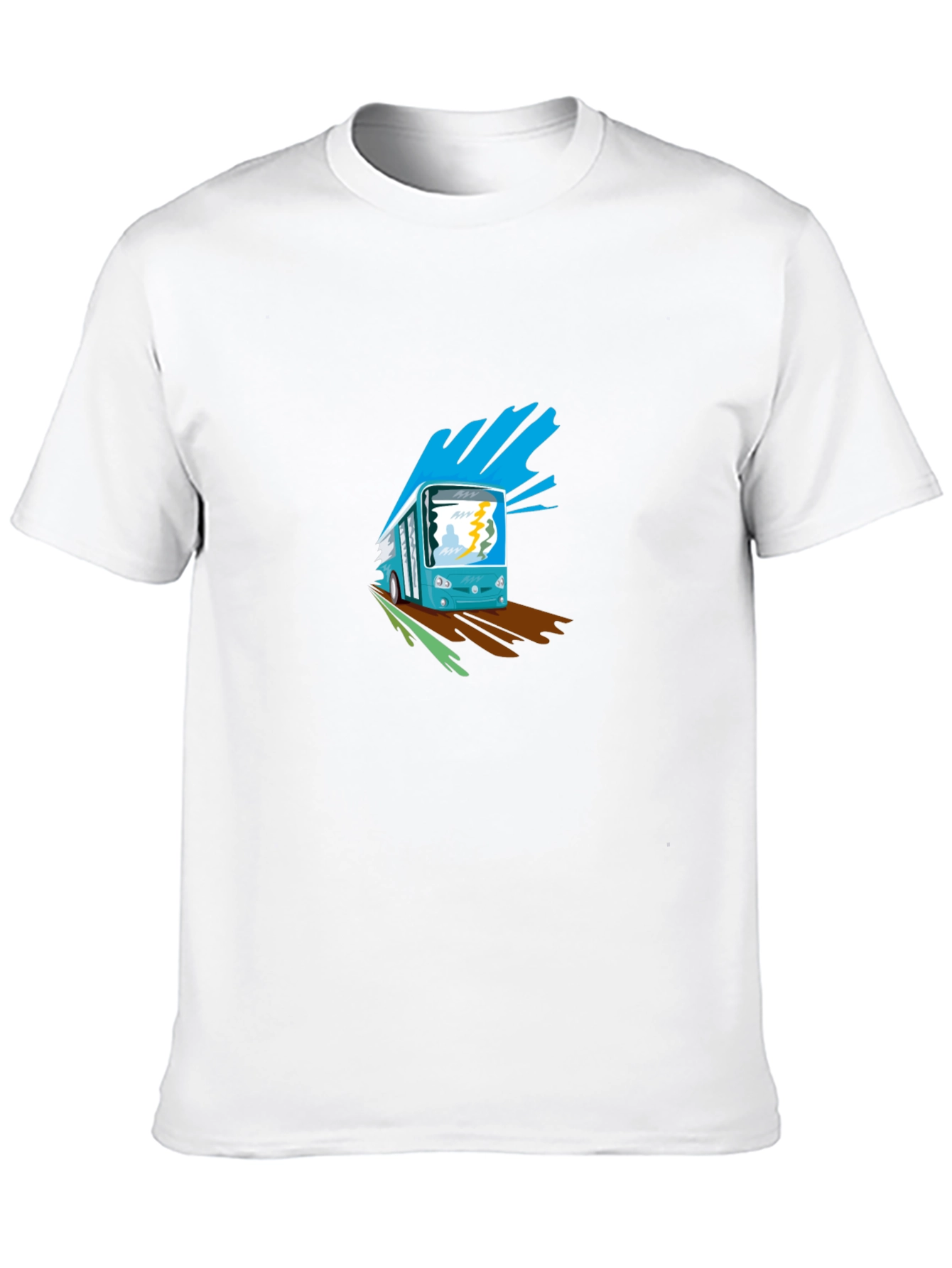 Funky Bus T-Shirt - Cool Graphic Tee for Men - 10