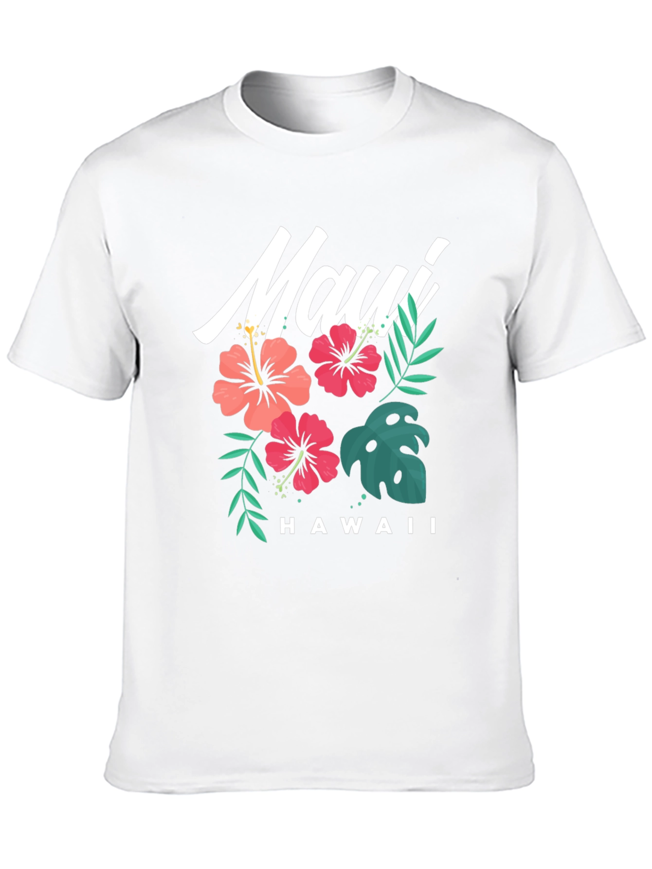 Black Maui Hawaii Graphic T-Shirt view 10