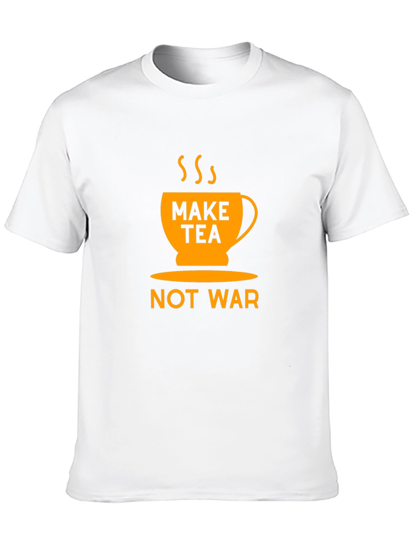Black Make Tea Not War Graphic T-Shirt view 10