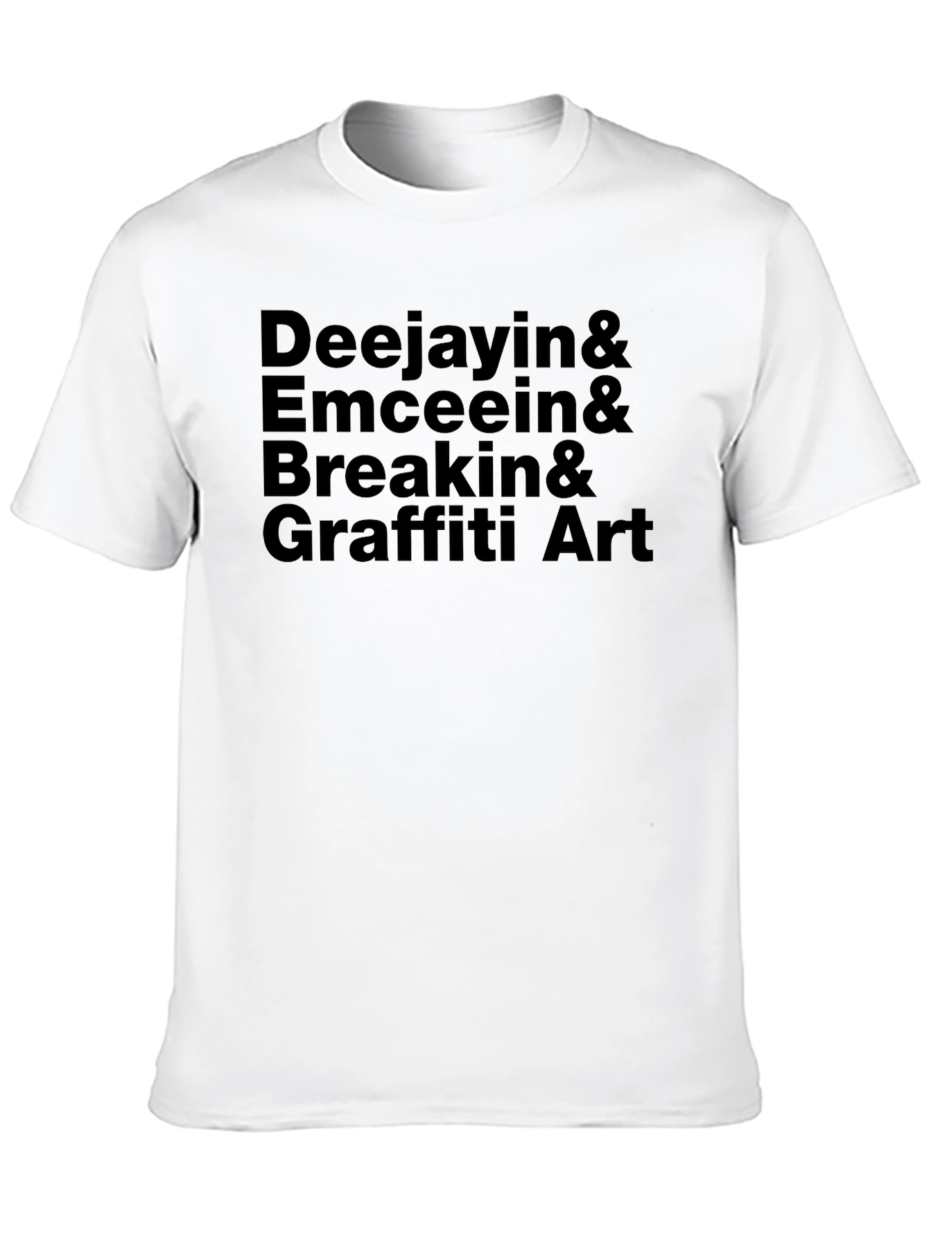 Black Deejaying Emceeing Breakin Graffiti Art T-Shirt view 10