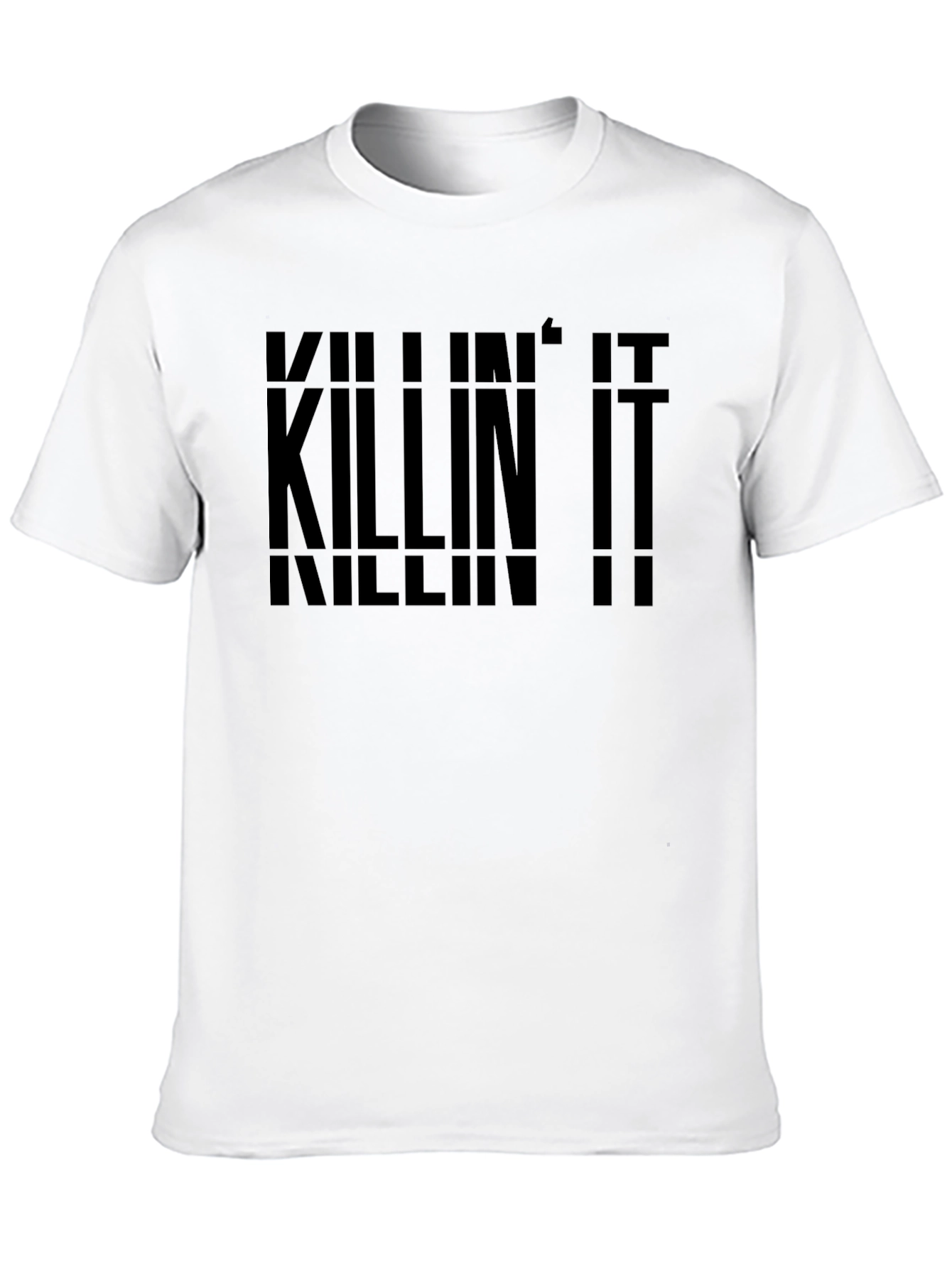 Black Killin' It Black Graphic Tee view 10