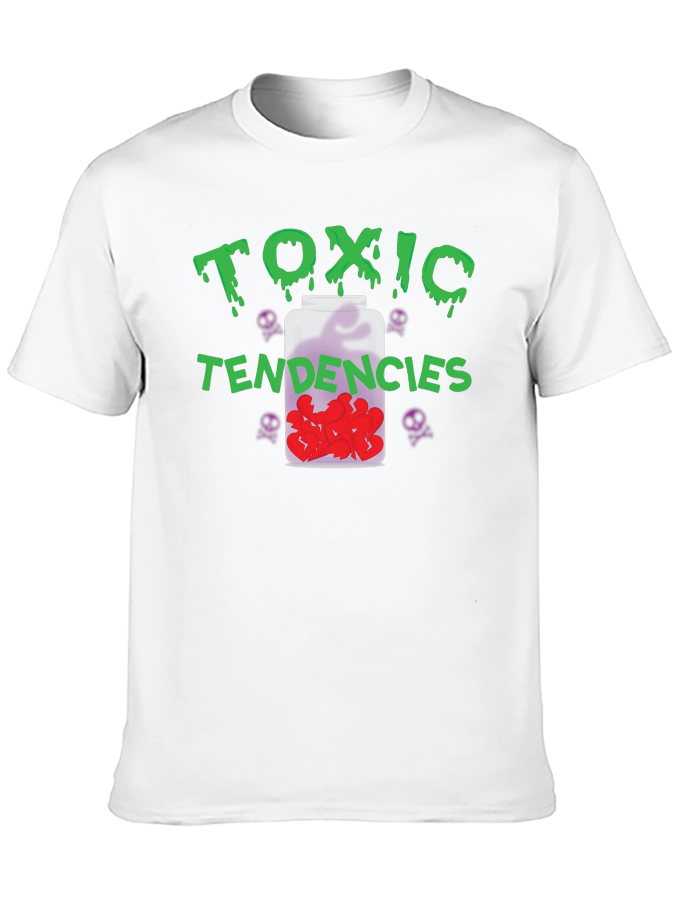 Black Toxic Tendencies Graphic Tee - Unique Design view 10