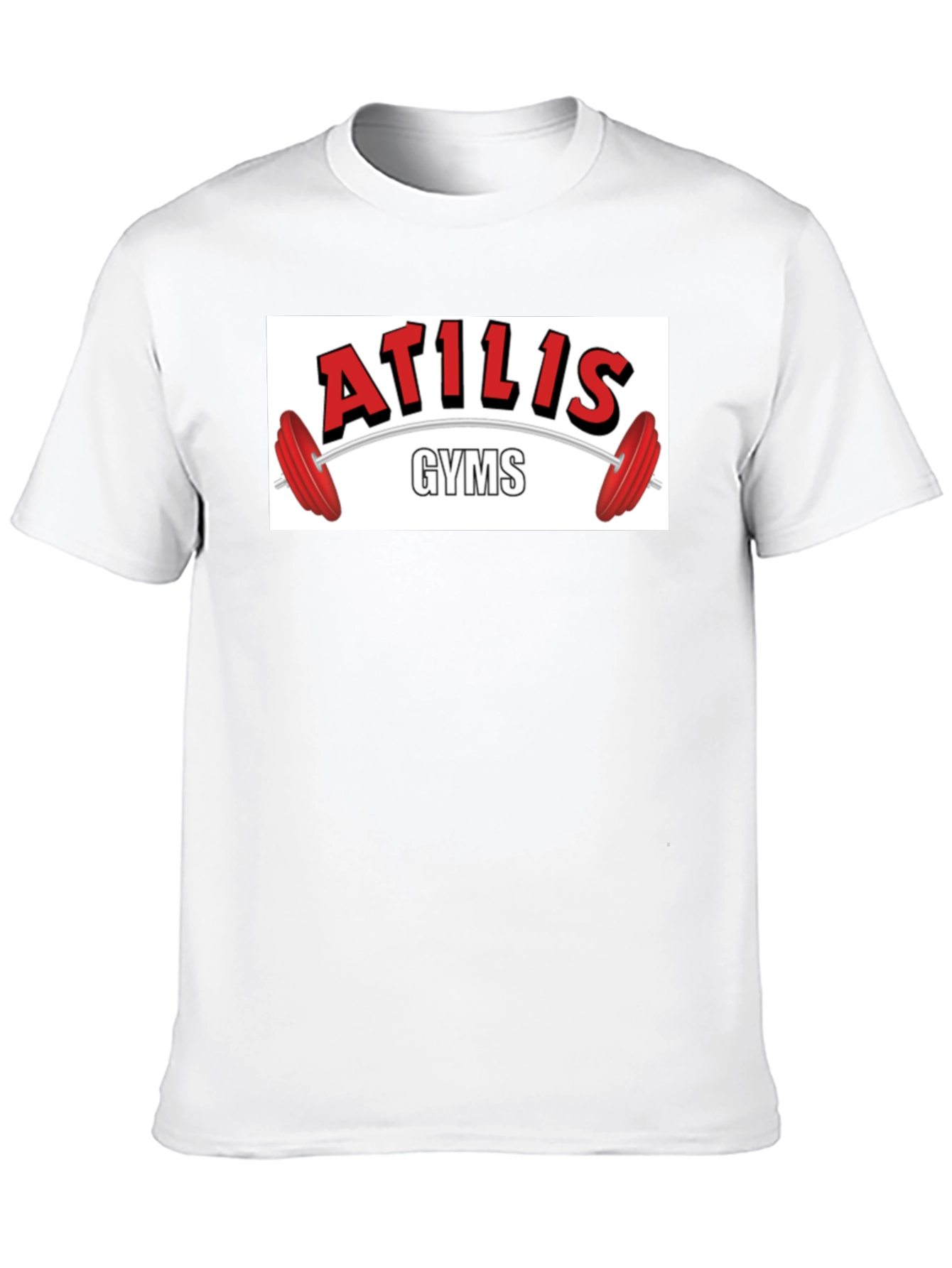 Black Atilis Gyms Black Graphic Tee view 10