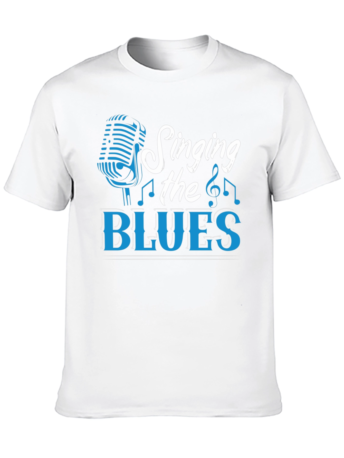 Black Singing the Blues Graphic Tee view 10