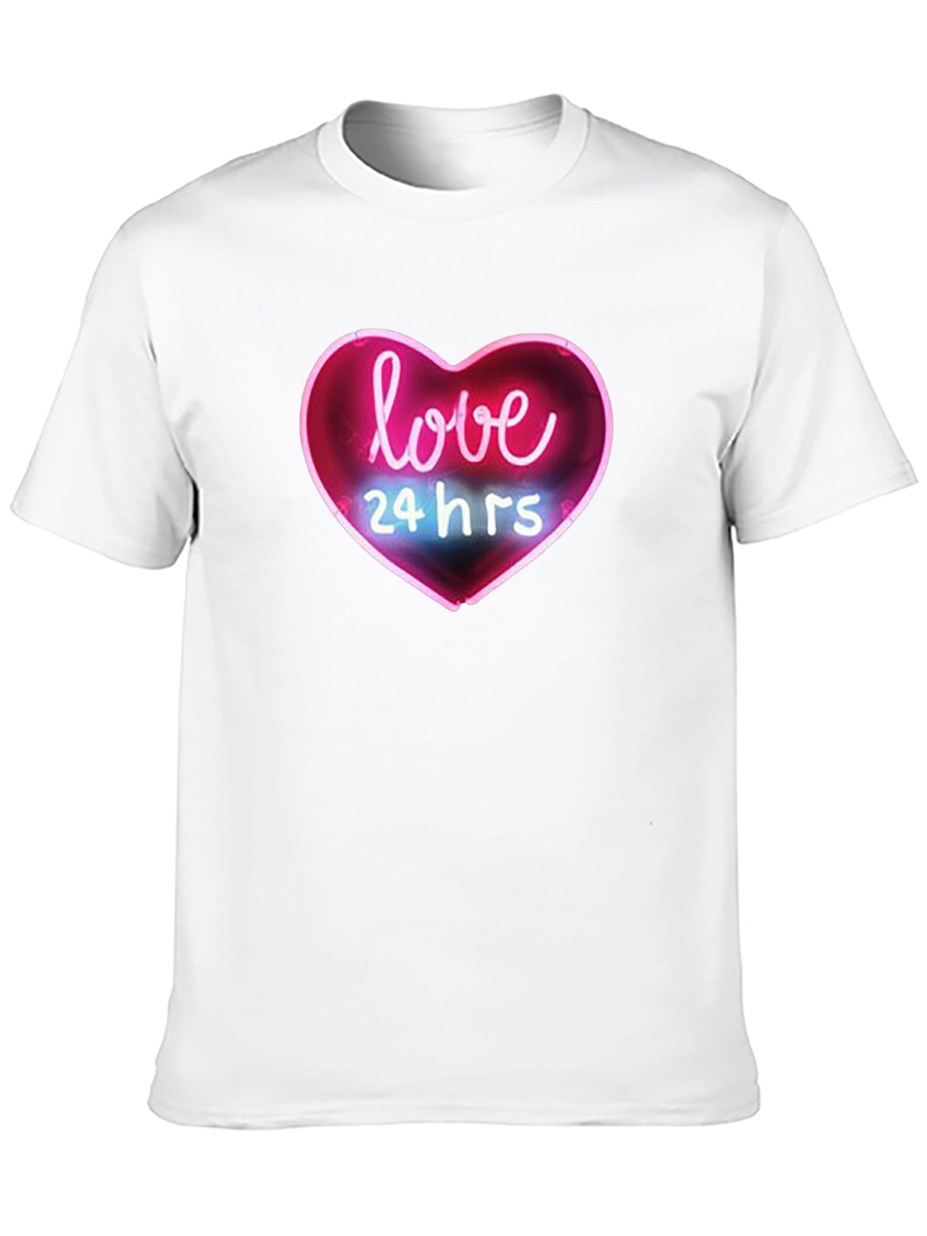 Black Love 24 Hrs Graphic Tee - Black view 10