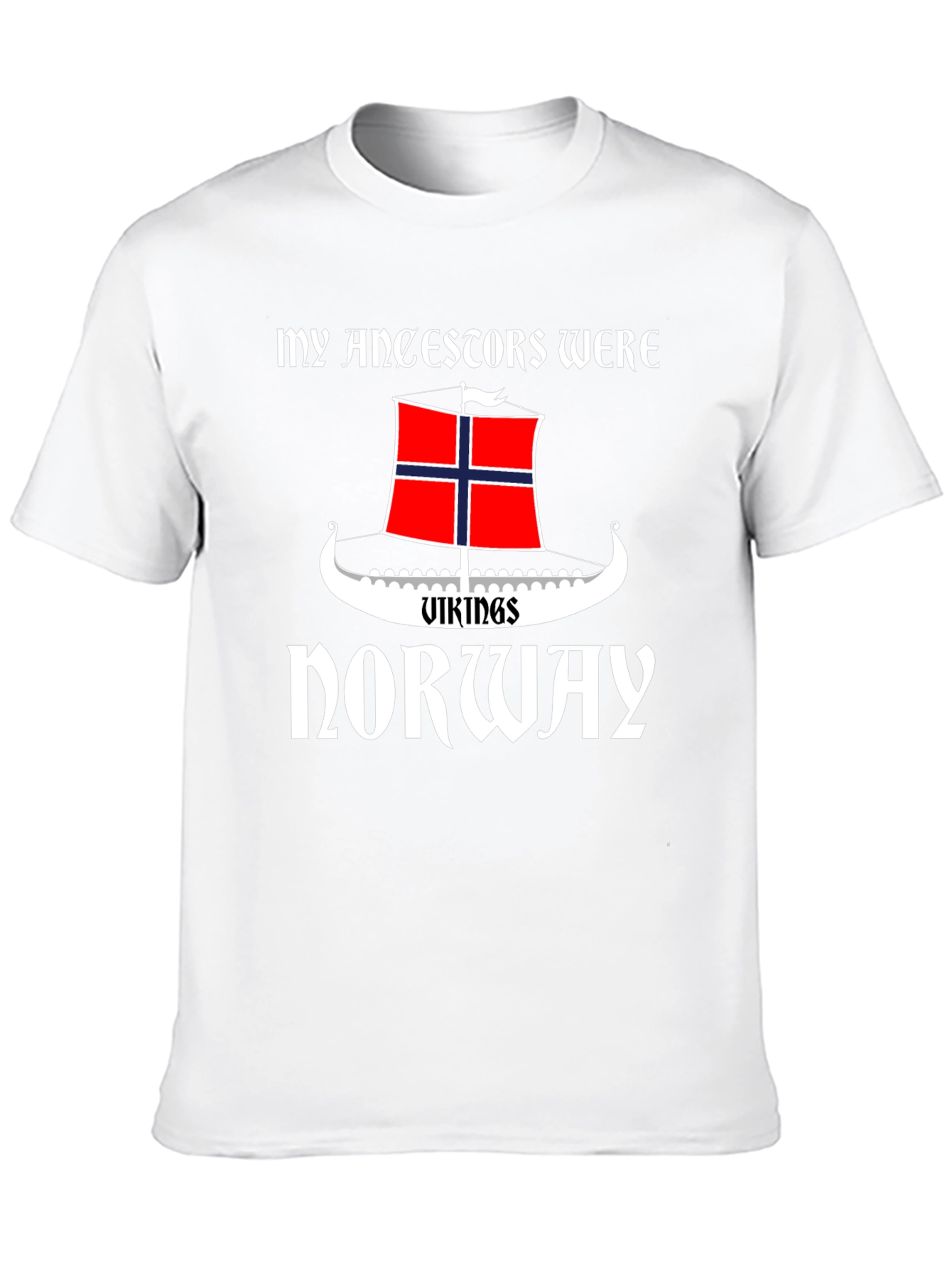 Black Vikings of Norway T-Shirt view 10