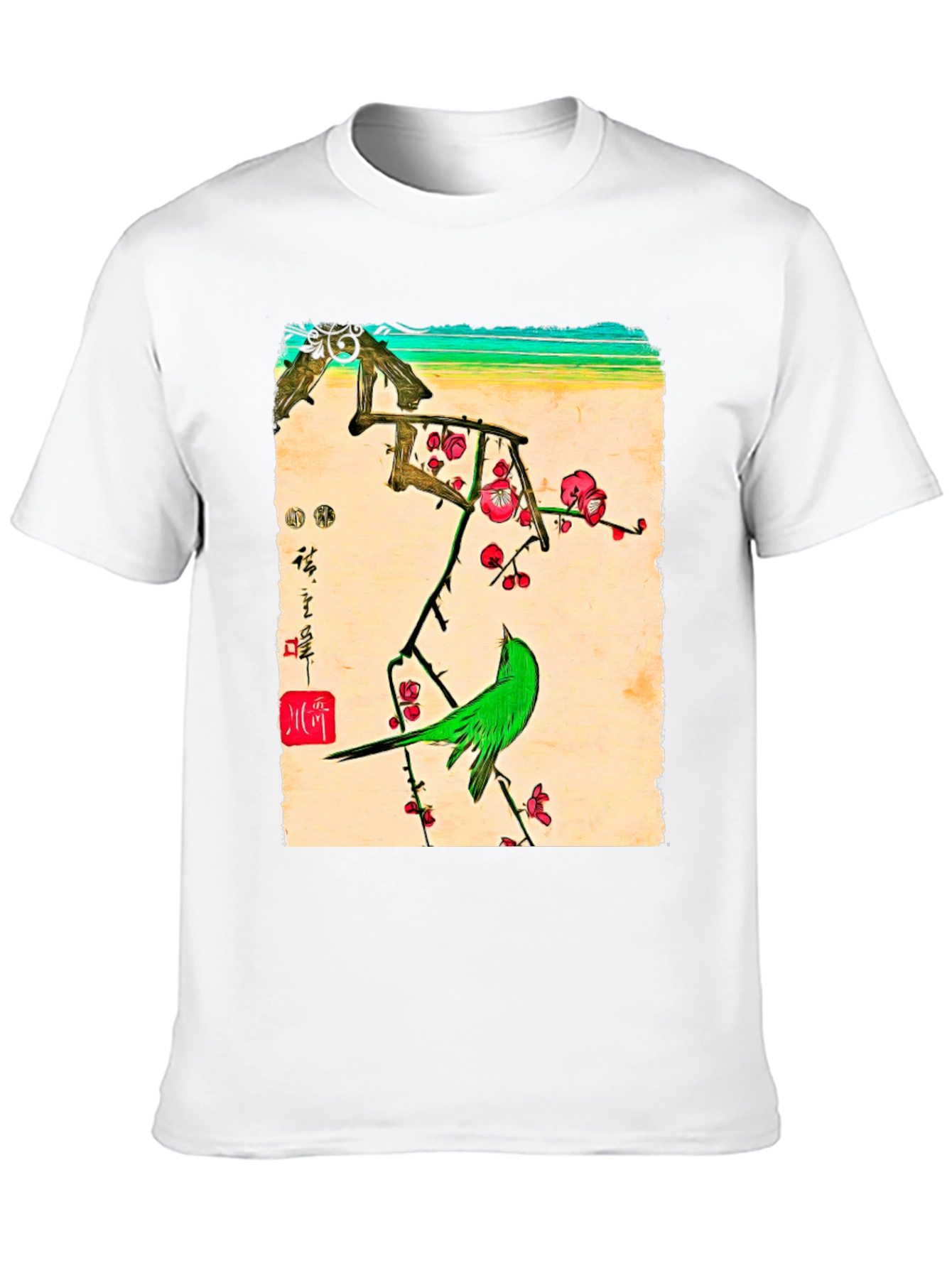 Black Bird & Blossom Graphic Tee view 10