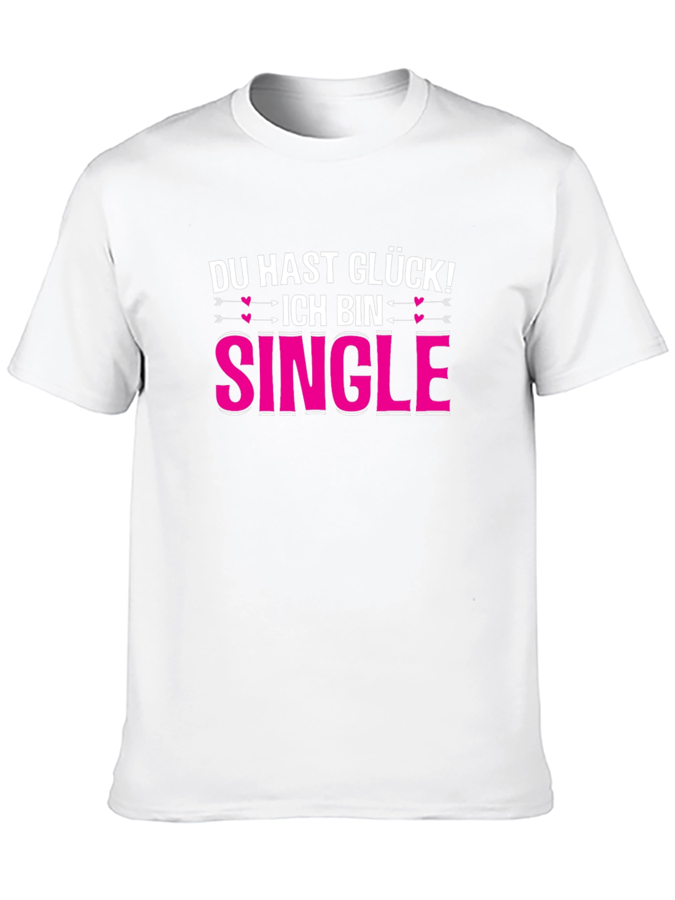 Black Funny Single T-Shirt - German Saying view 10