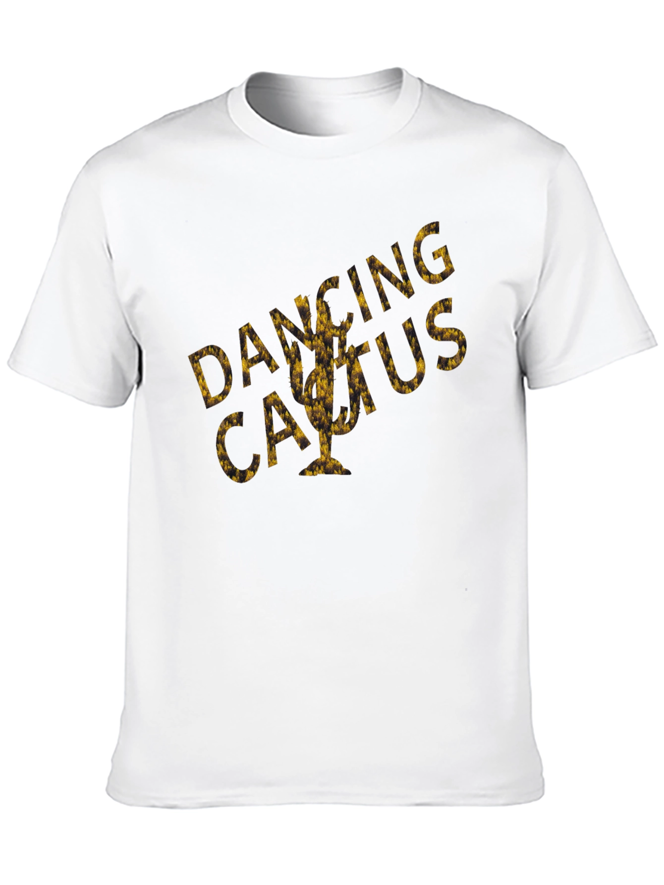 Black Dancing Cactus Graphic Tee - Unique Design view 10