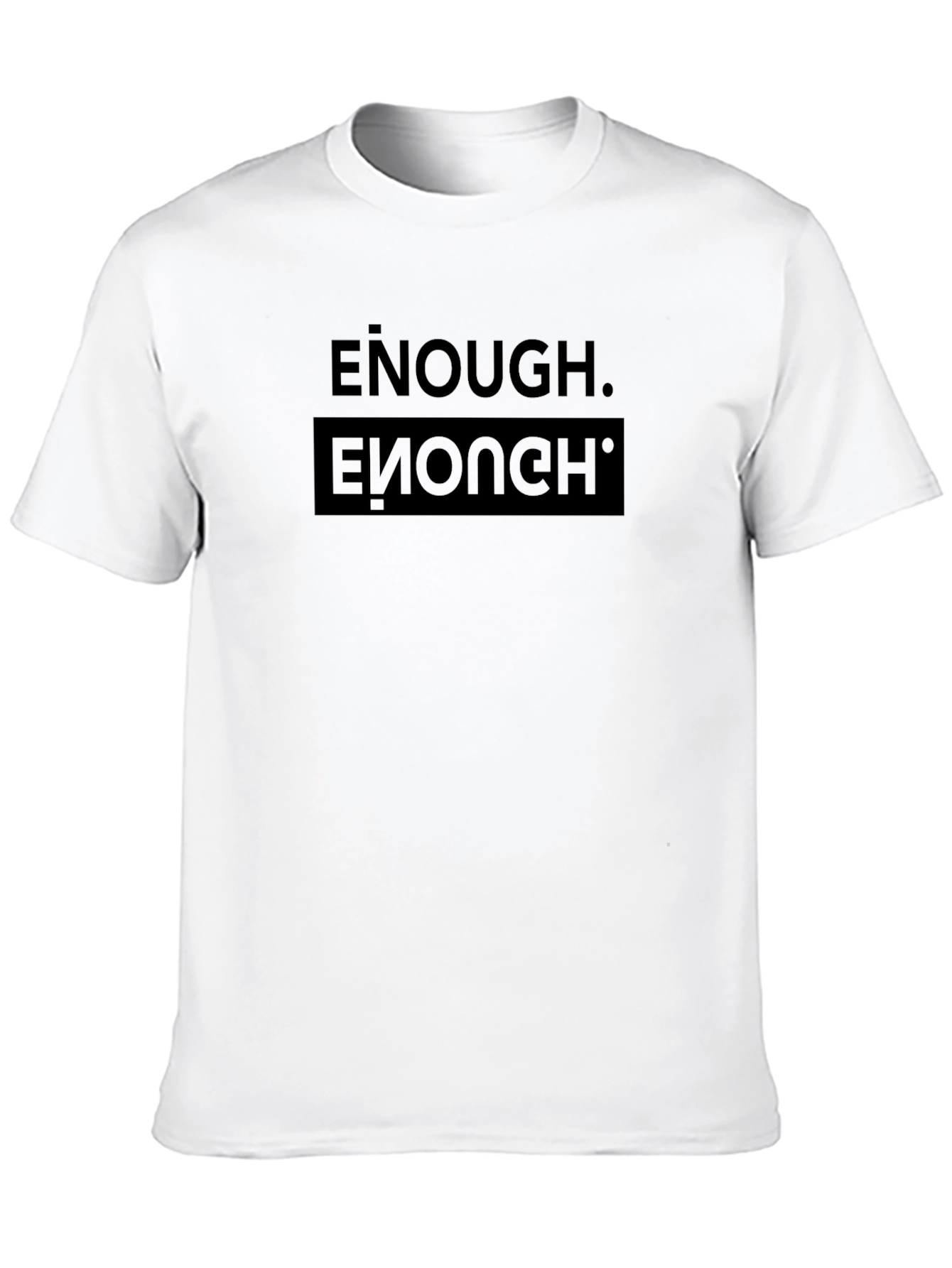 Black Enough T-Shirt - Black Graphic Tee view 10