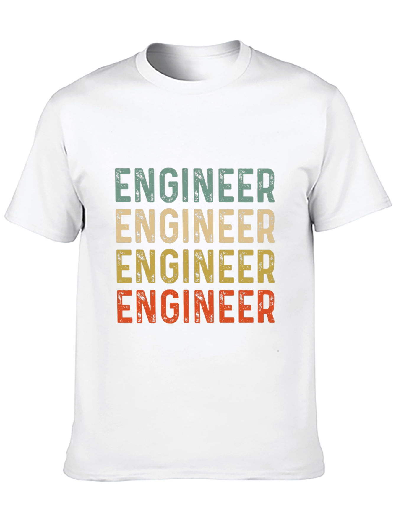 Black Retro Engineer T-Shirt - Funny Engineering Gift Tee view 10